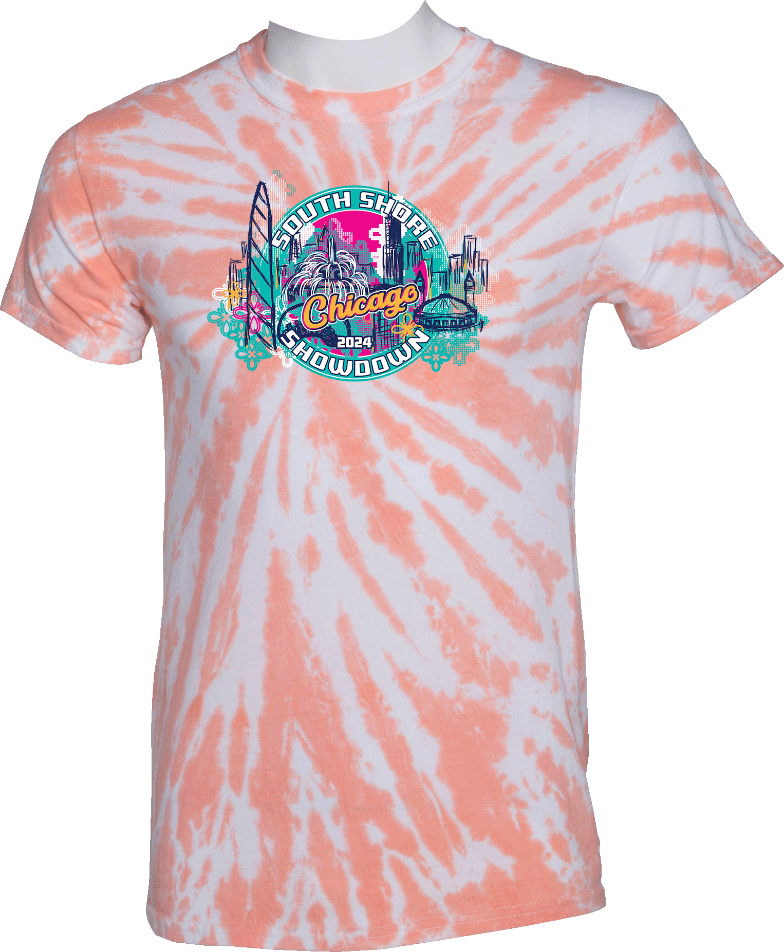 Tie-Dye Short Sleeves - 2024 South Shore Showdown