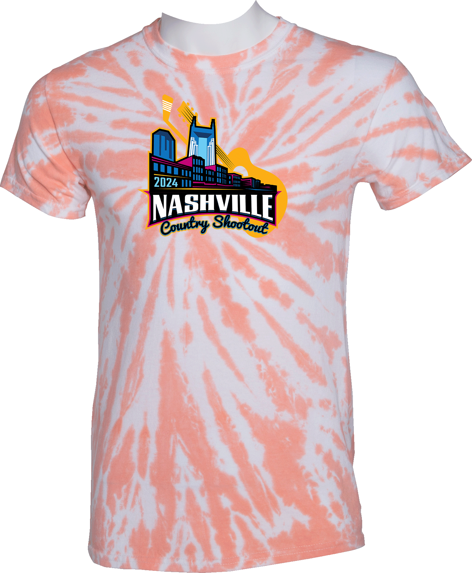 Tie-Dye Short Sleeves - 2024 Nashville Country Shootout