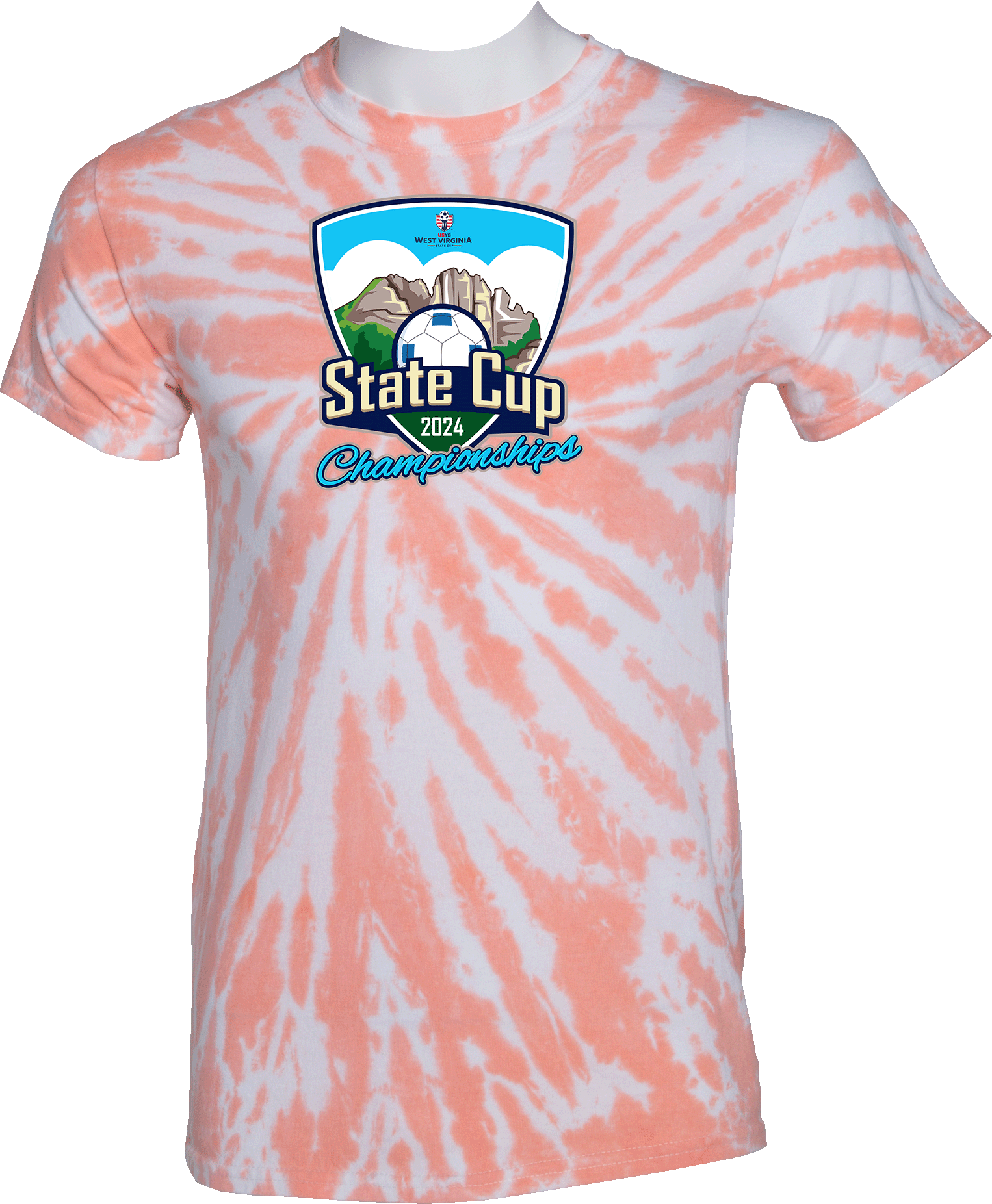 Tie-Dye Short Sleeves - 2024 USYS WV State Cup