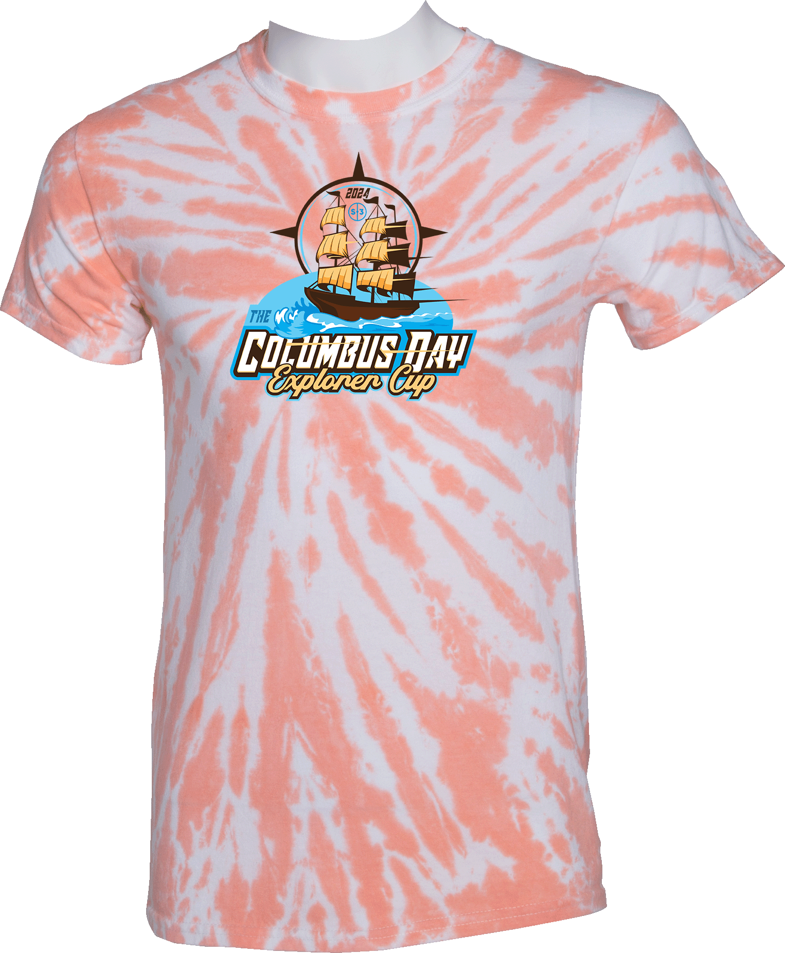 Tie-Dye Short Sleeves - 2024 The Columbus Day Explorer Cup