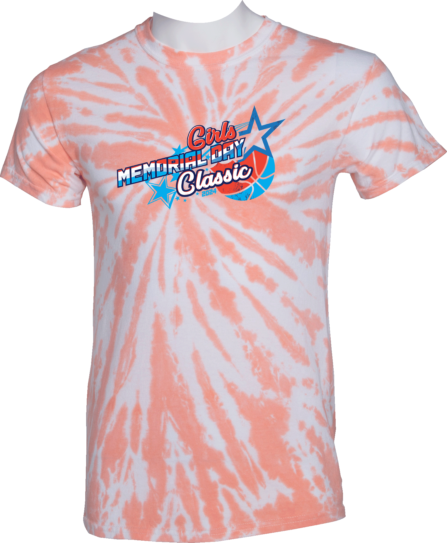 Tie-Dye Short Sleeves - 2024 Girls Memorial Day Classic