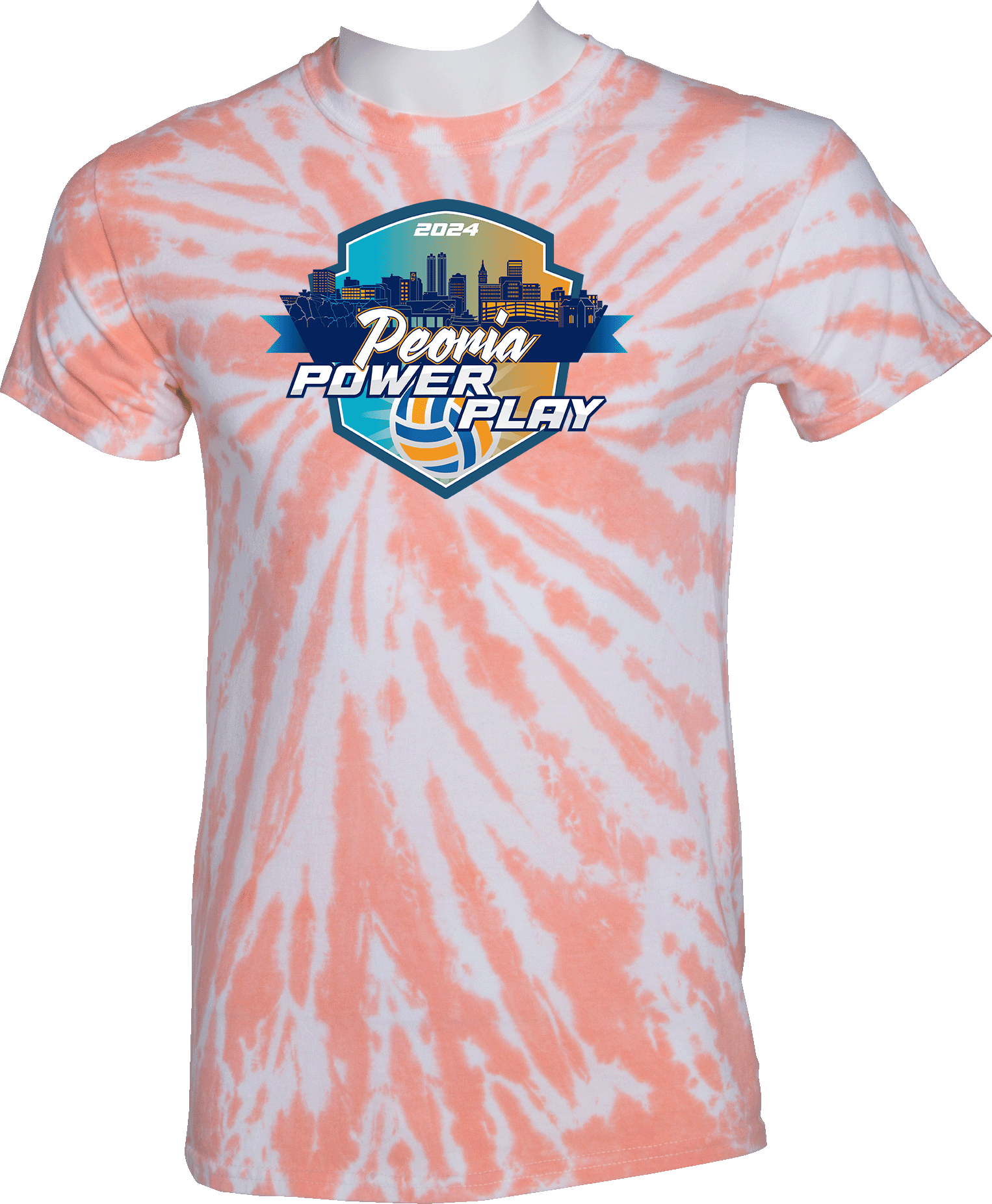 Tie-Dye Short Sleeves - 2024 Peoria Power Play