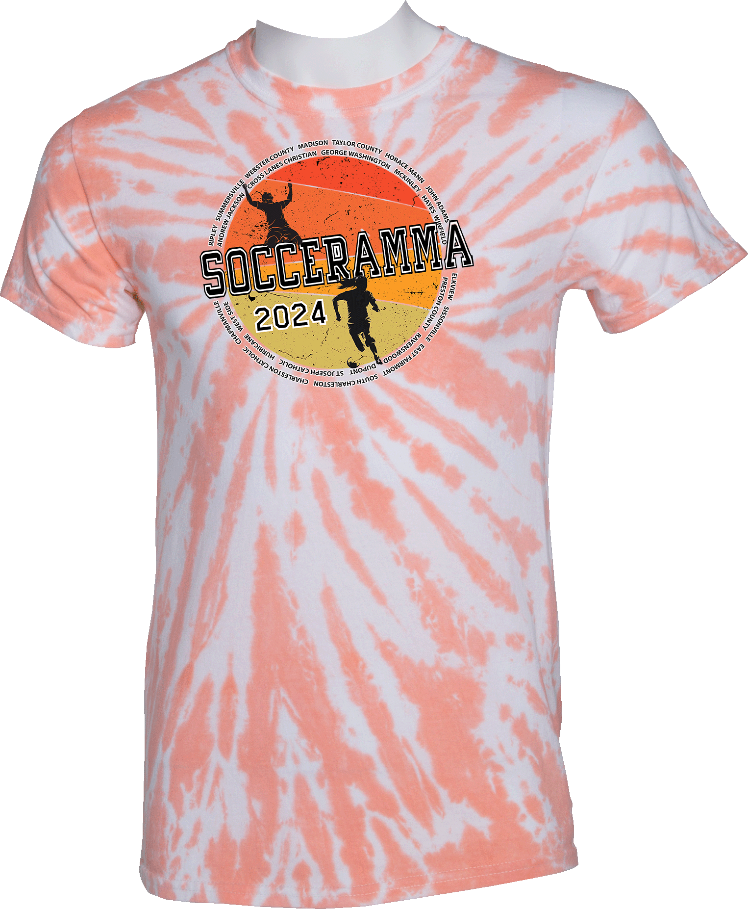 Tie-Dye Short Sleeves - 2024 Middle School Socceramma