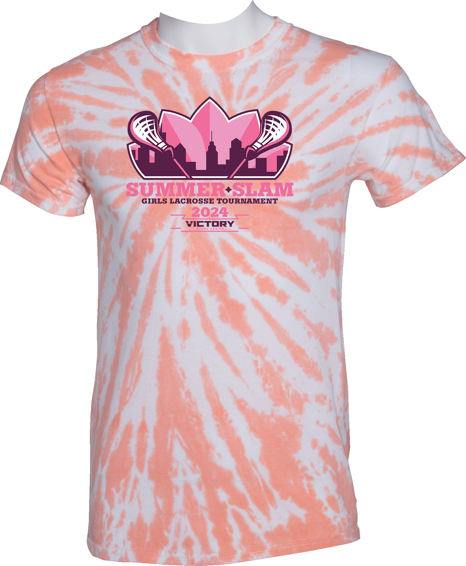 Tie-Dye Short Sleeves - 2024 Girls Summer Slam