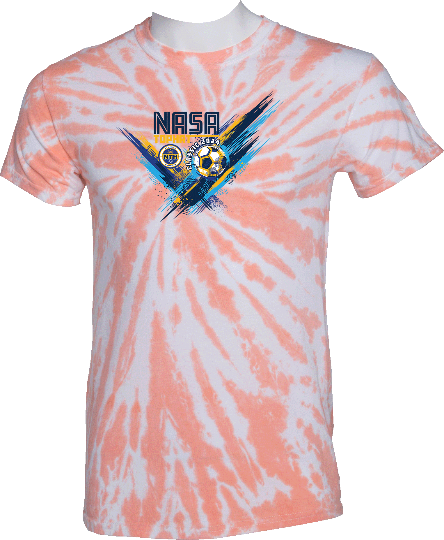 Tie-Dye Short Sleeves - 2024 NASA Tophat Classic