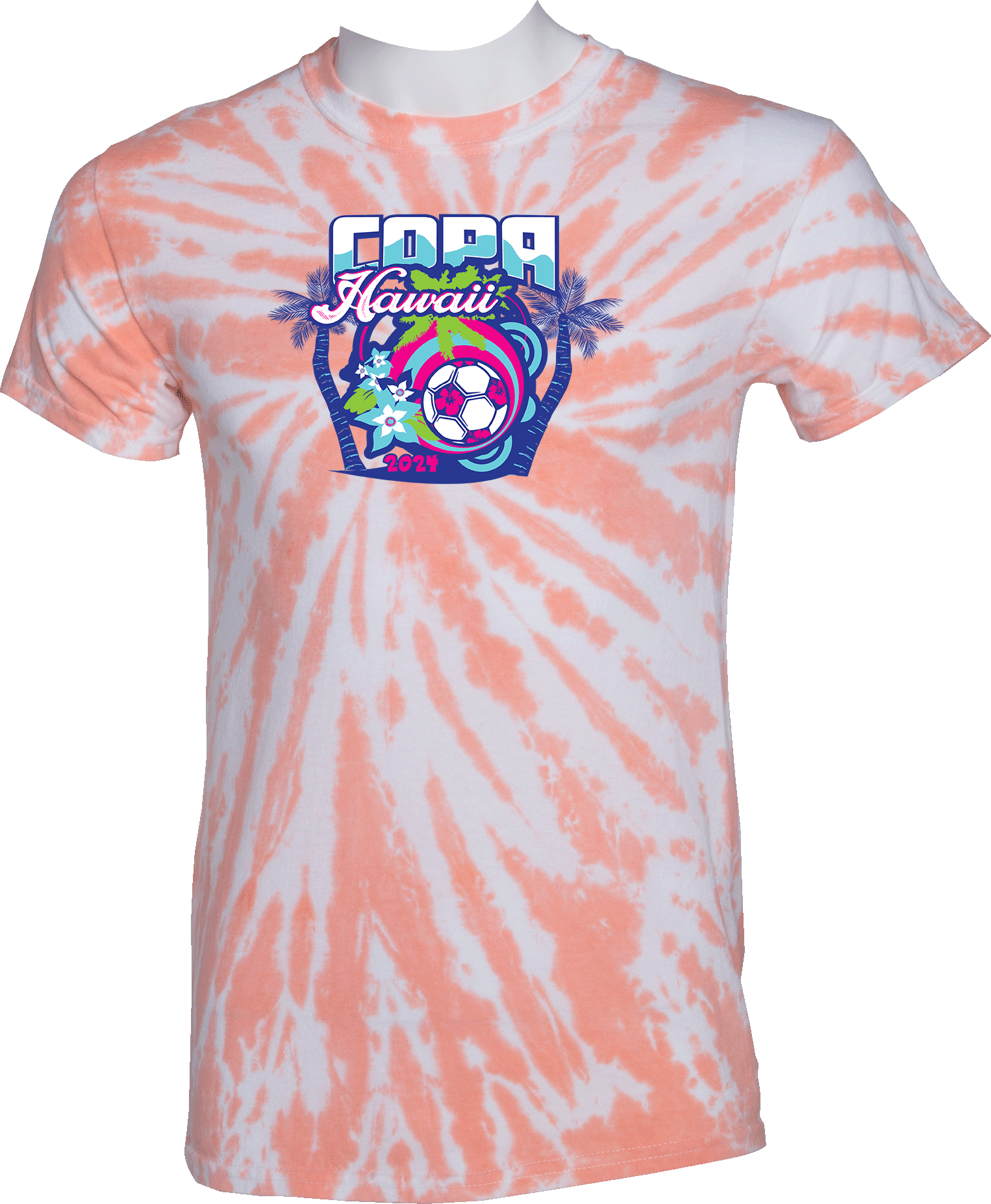 Tie-Dye Short Sleeves - 2024 Hawaii Kings Cup