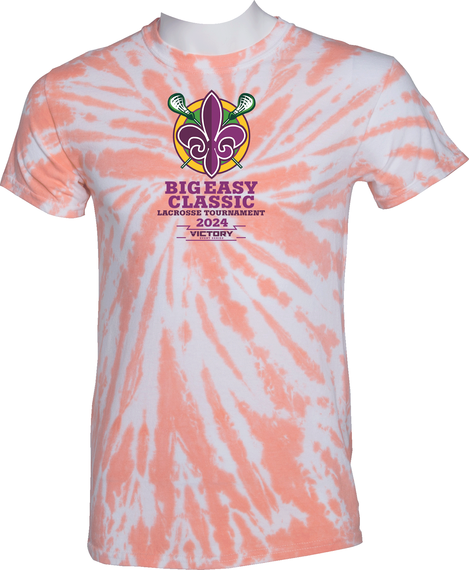 Tie-Dye Short Sleeves - 2024 Big Easy Classic