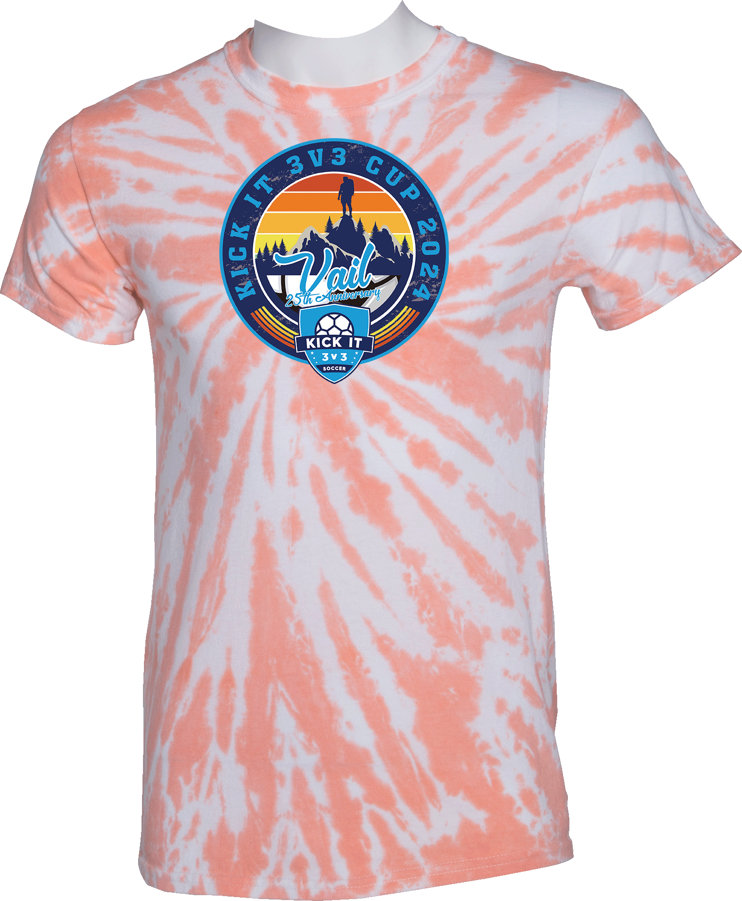 Tie-Dye Short Sleeves - 2024 Vail Kick It 3v3 Cup