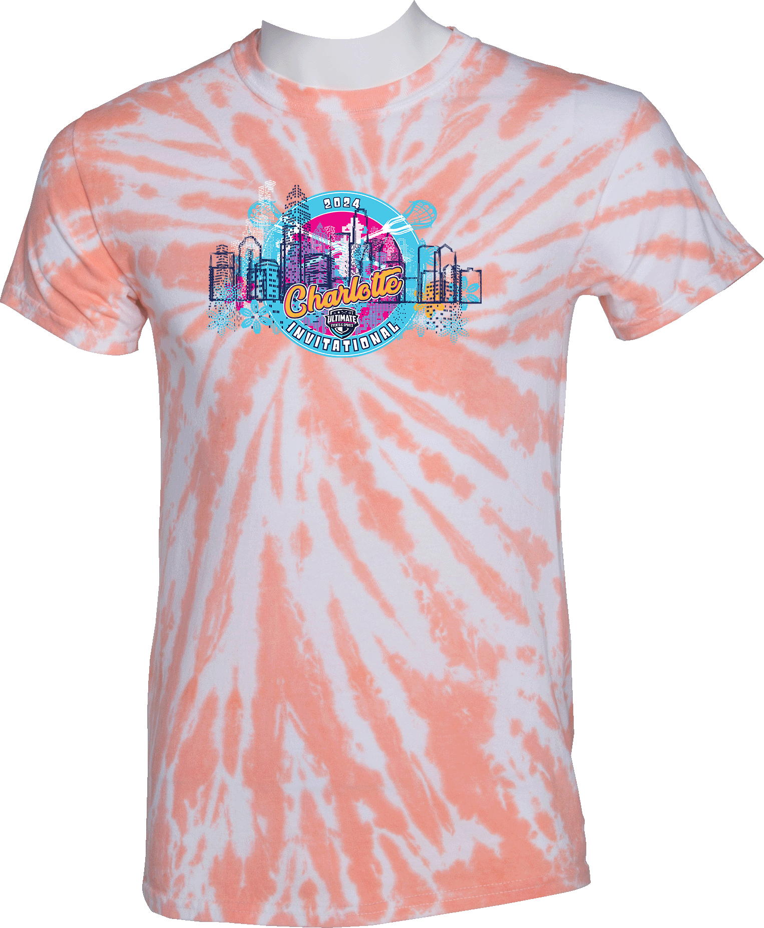 Tie-Dye Short Sleeves - 2024 Charlotte Invitational