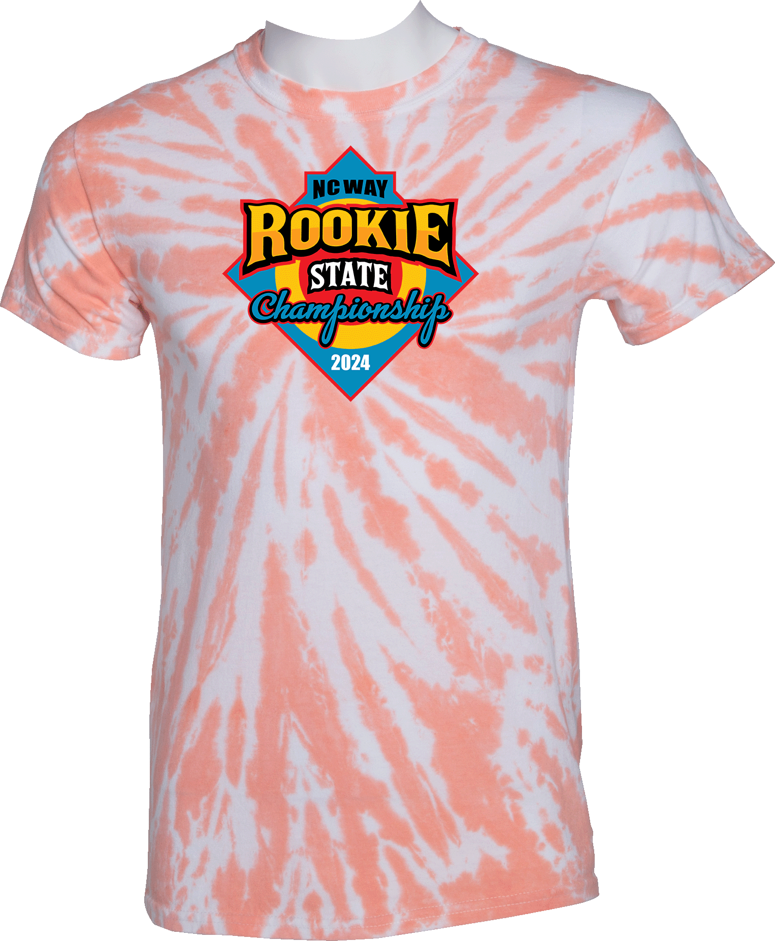 Tie-Dye Short Sleeves - 2024 NCWAY Rookie State Championship