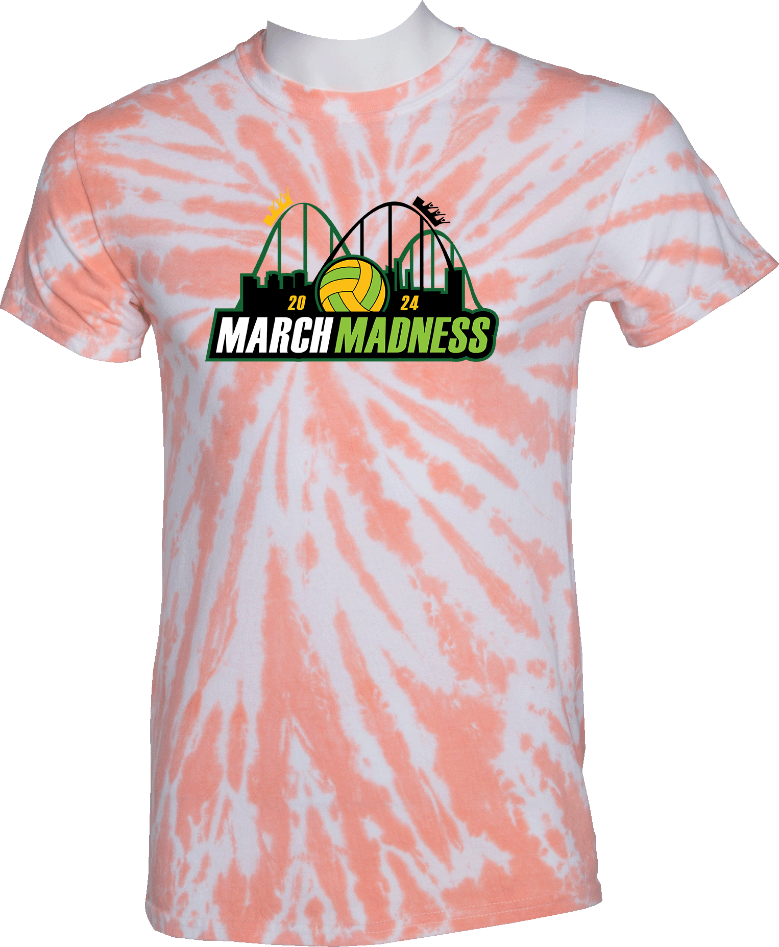 Tie-Dye Short Sleeves - 2024 March Madness