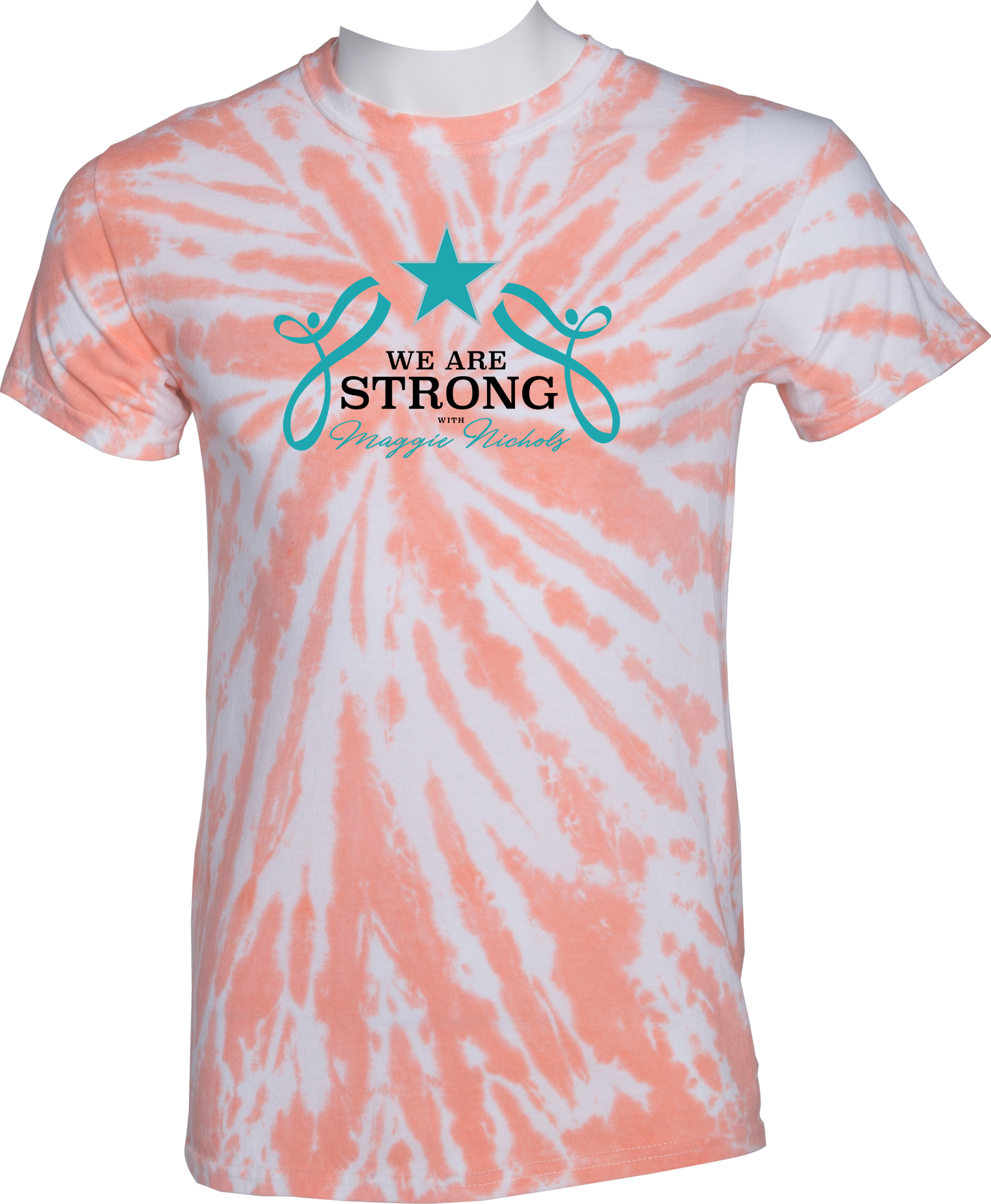 Tie-Dye Short Sleeves - 2024 We Are Strong with Maggie Nichols