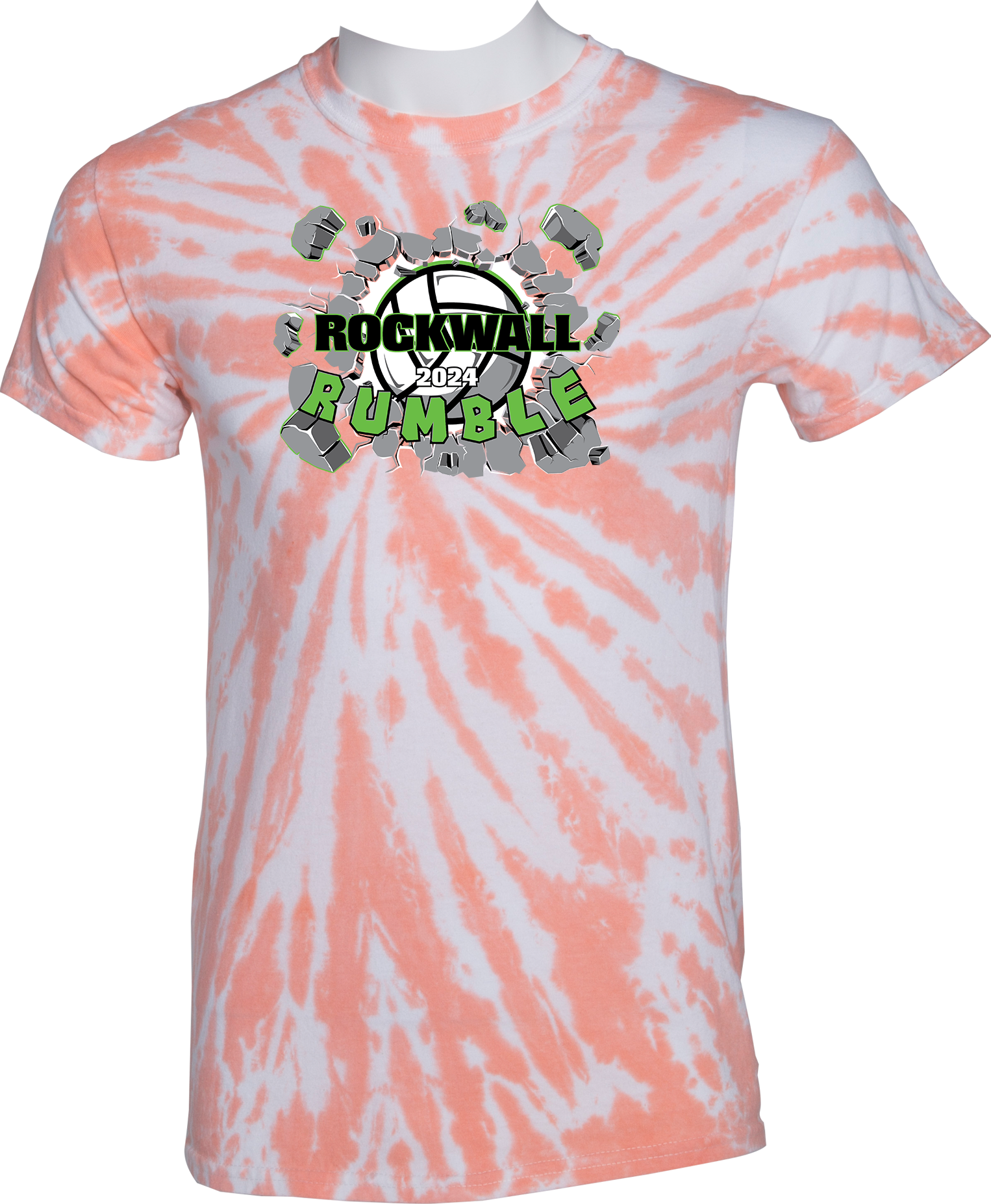 Tie-Dye Short Sleeves - 2024 Rockwall Rumble