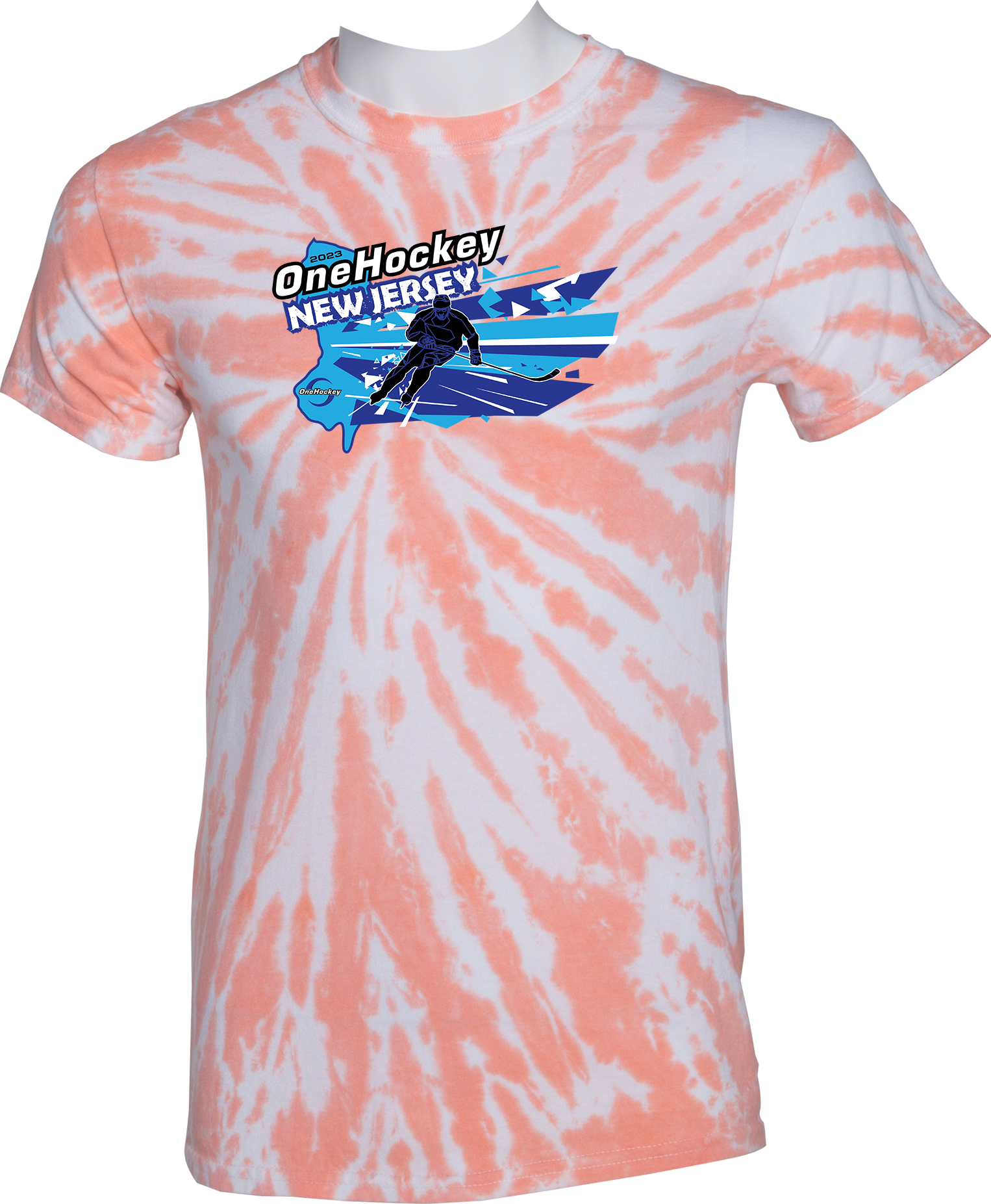 Tie-Dye Short Sleeves - 2023 OneHockey New Jersey