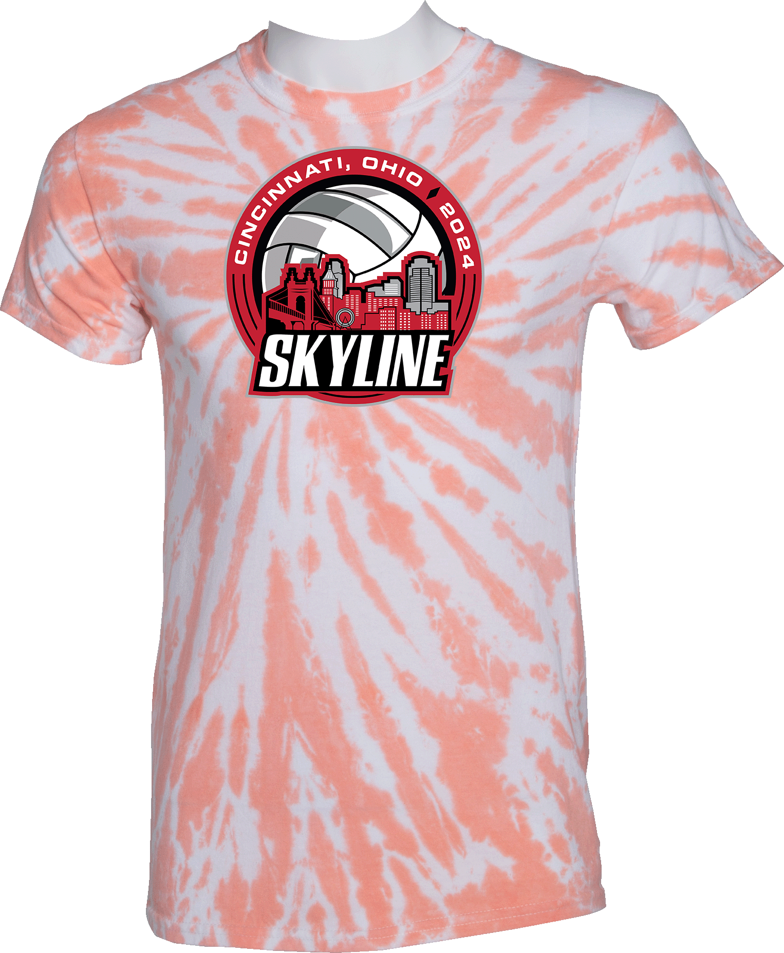 Tie-Dye Short Sleeves - 2024 Skyline