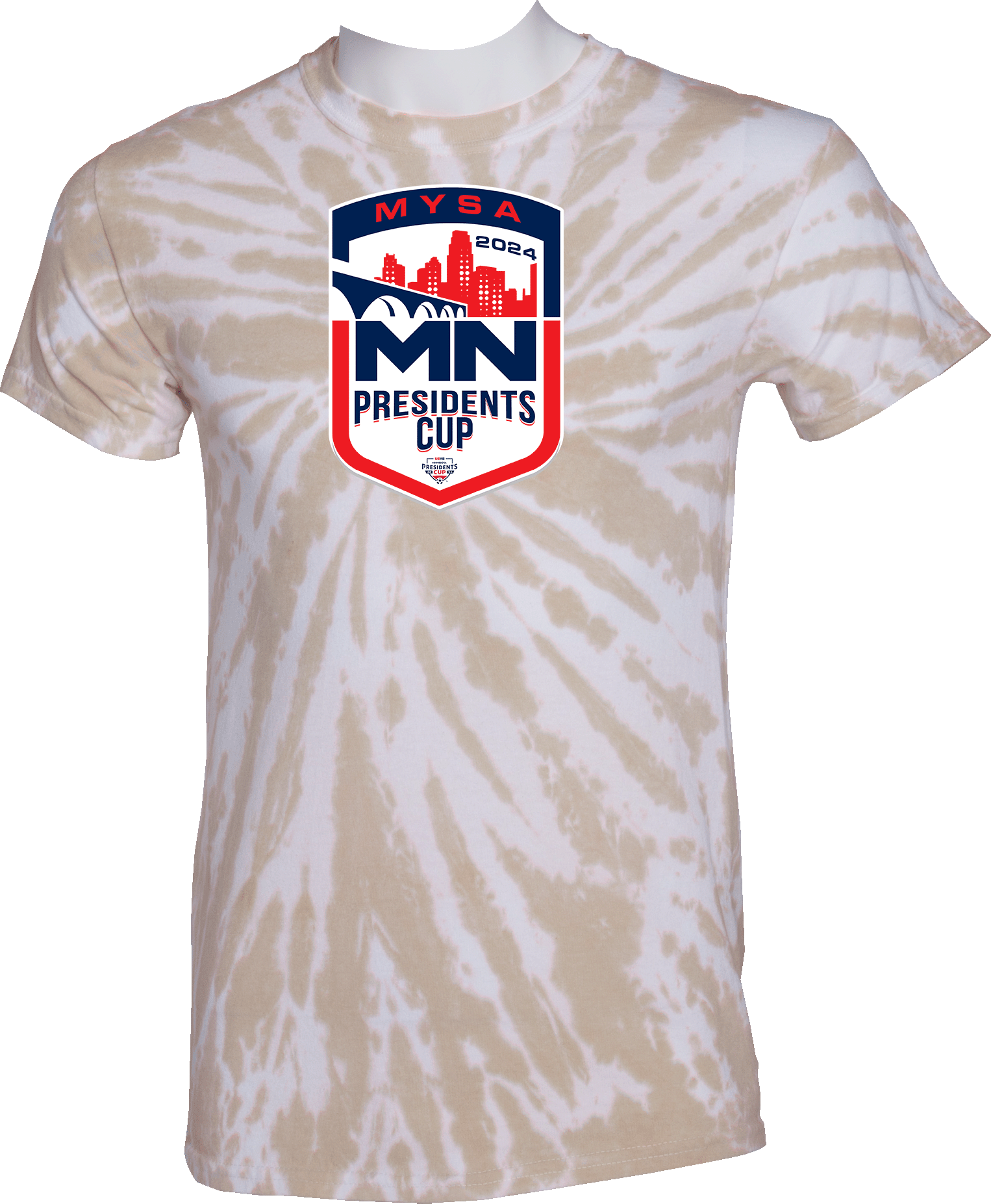 Tie-Dye Short Sleeves - 2024 USYS MN  Presidents Cup Finals