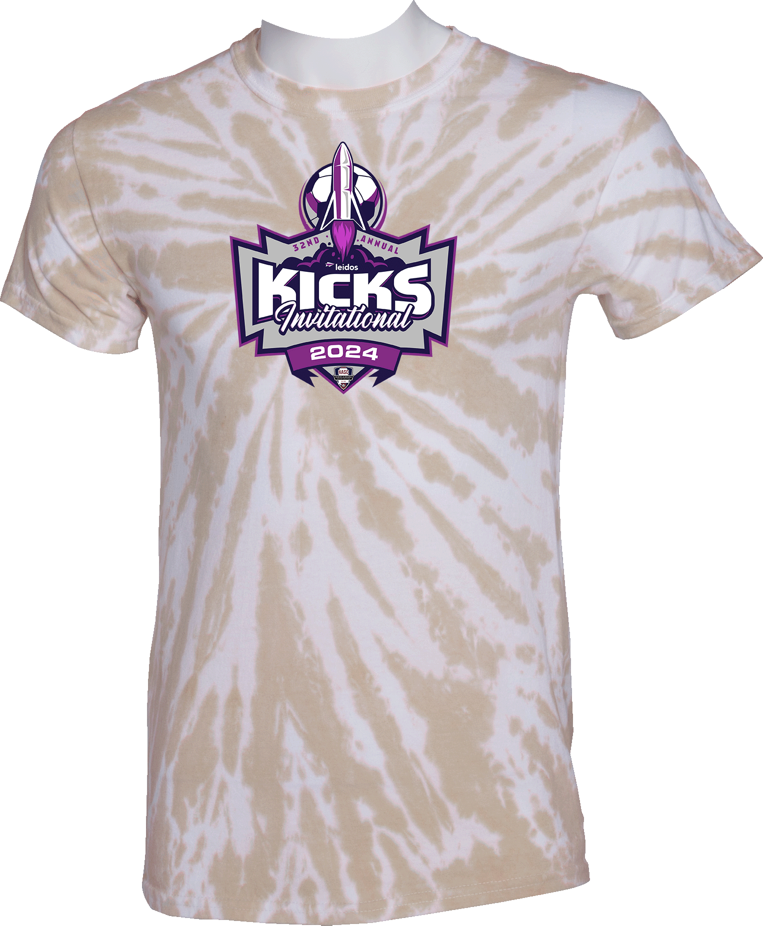 Tie-Dye Short Sleeves - 2024 Leidos Kicks Invitational