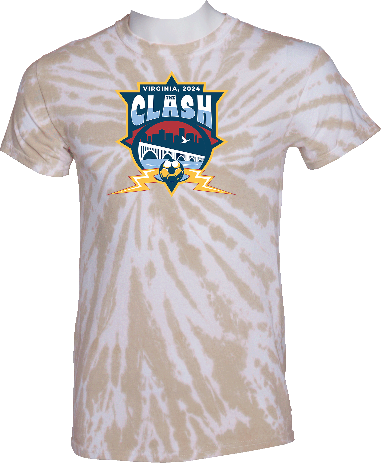 Tie-Dye Short Sleeves - 2024 Commonwealth Clash