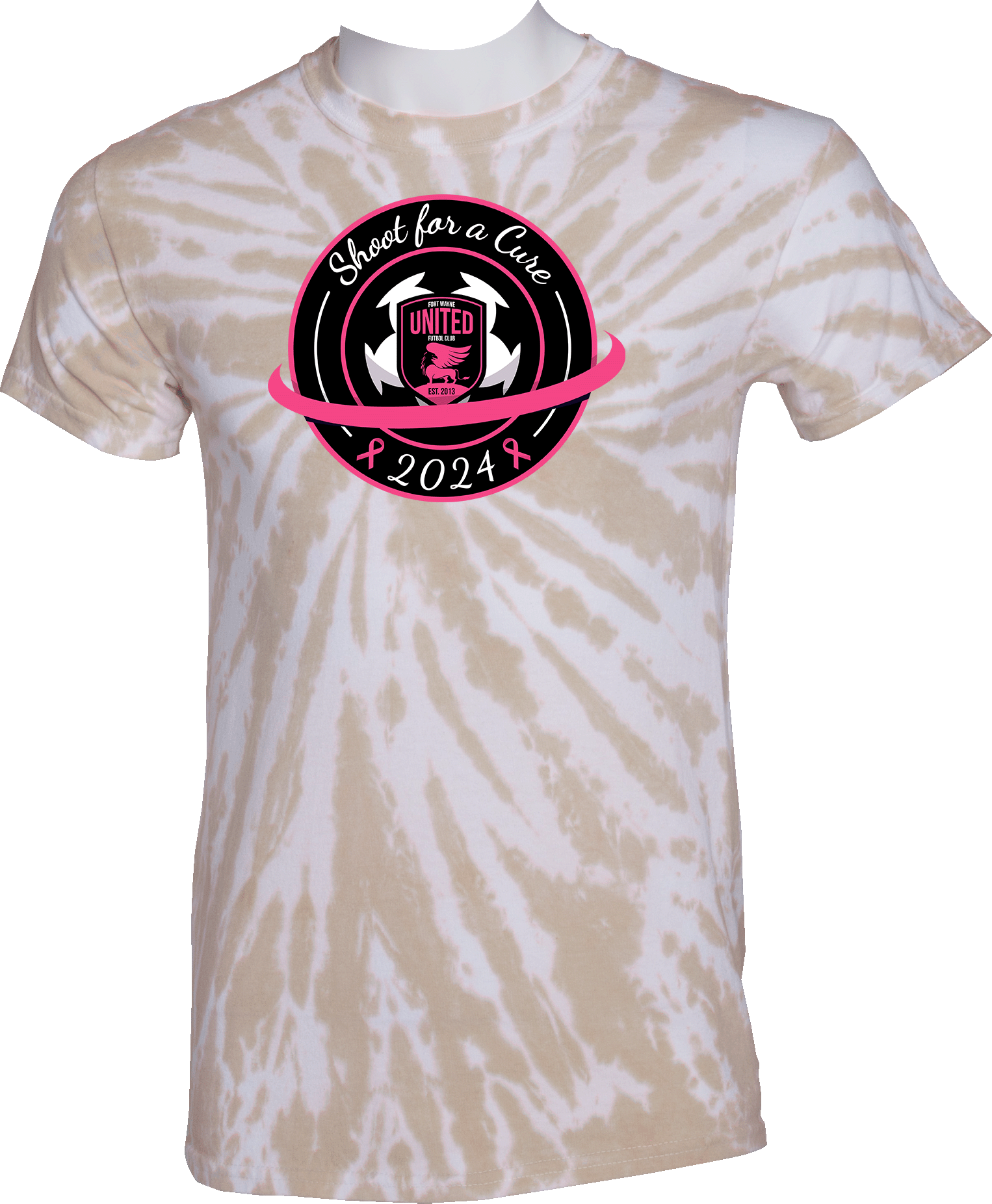 Tie-Dye Short Sleeves - 2024 Shoot For A Cure