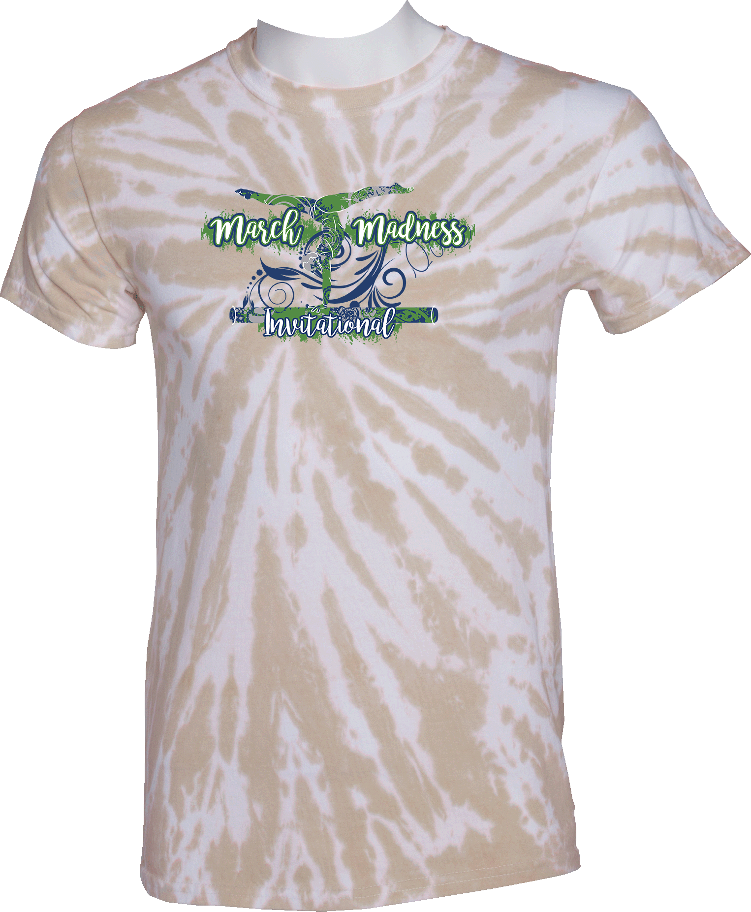 Tie-Dye Short Sleeves - 2024 March Madness Invitational