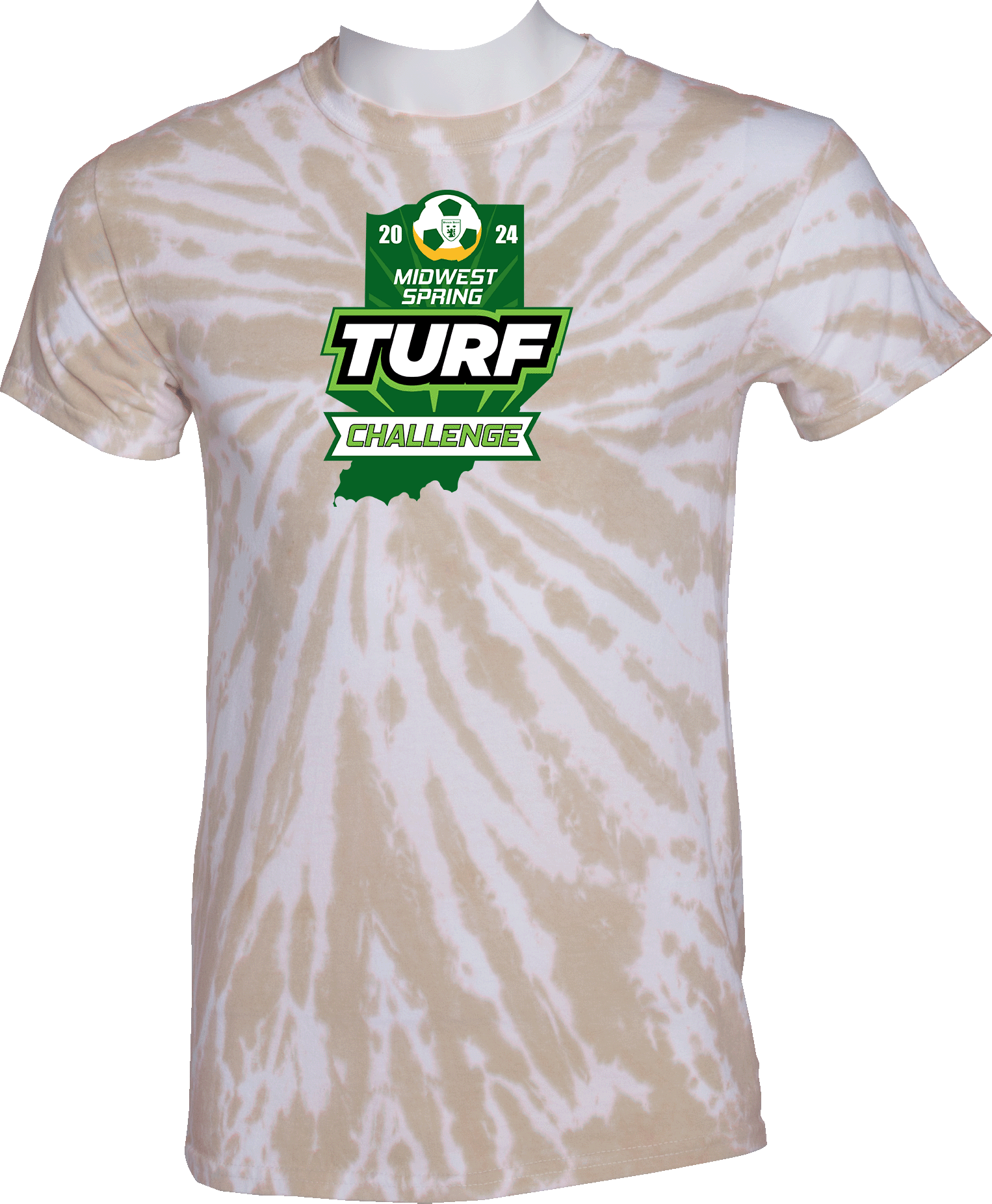 Tie-Dye Short Sleeves - 2024 Midwest Turf Challenge