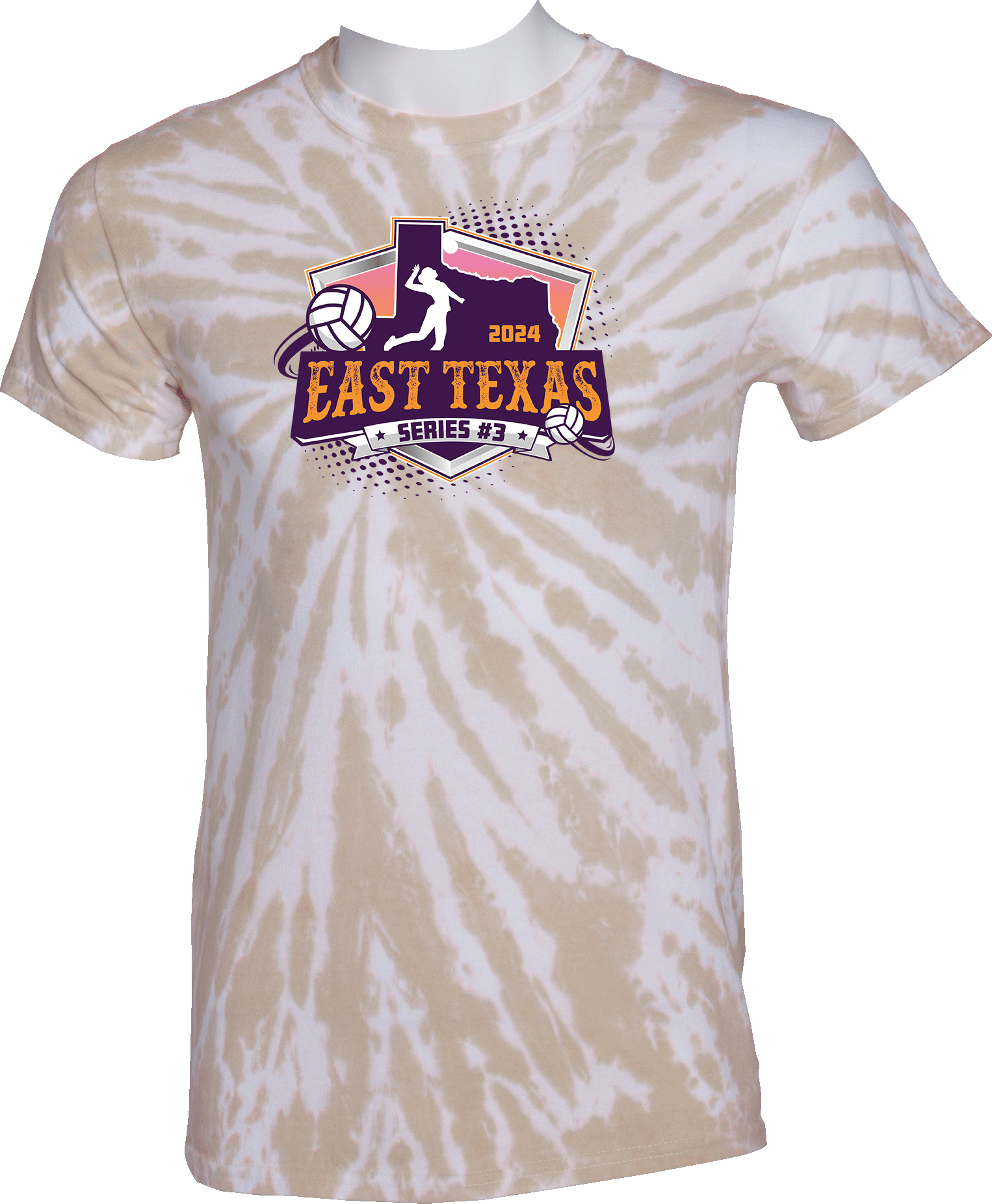 Tie-Dye Short Sleeves - 2024 East Texas Series #3