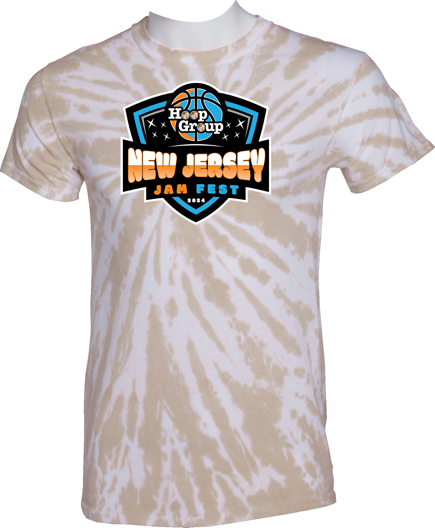 Tie-Dye Short Sleeves - 2024 Girls New Jersey Jam Fest