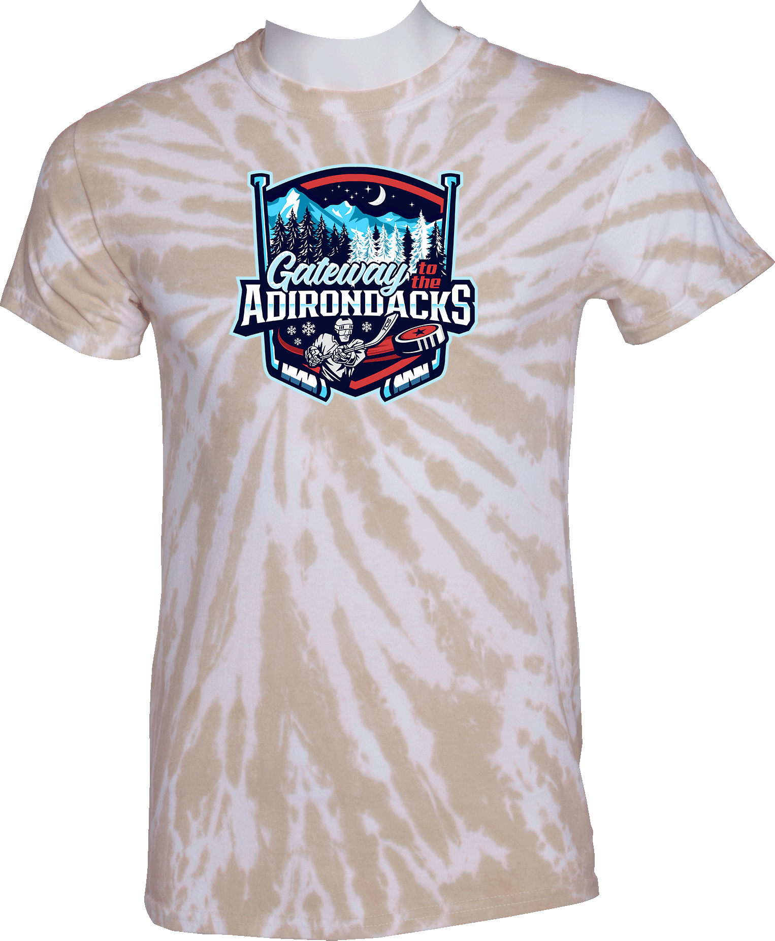 Tie-Dye Short Sleeves - 2024 Gateway To The Adirondacks