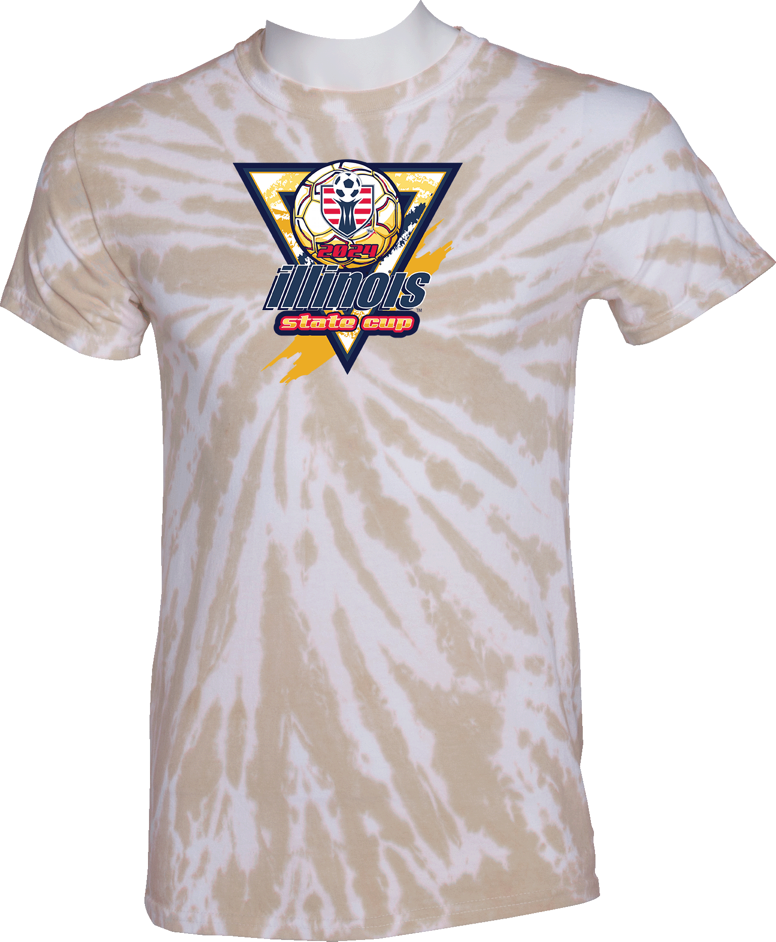 Tie-Dye Short Sleeves - 2024 USYS IL State Cup