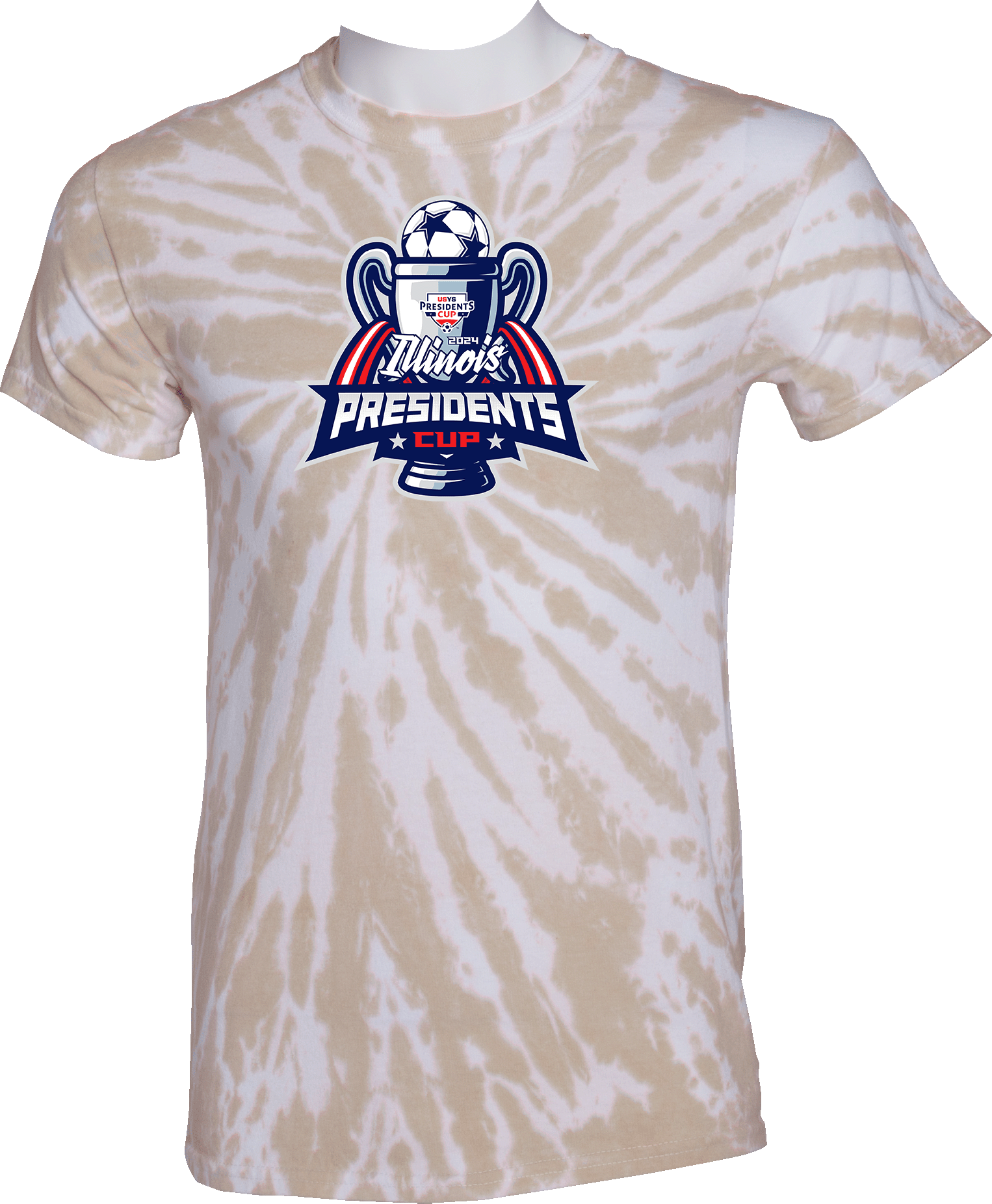 Tie-Dye Short Sleeves - 2024 USYS IL President's Cup