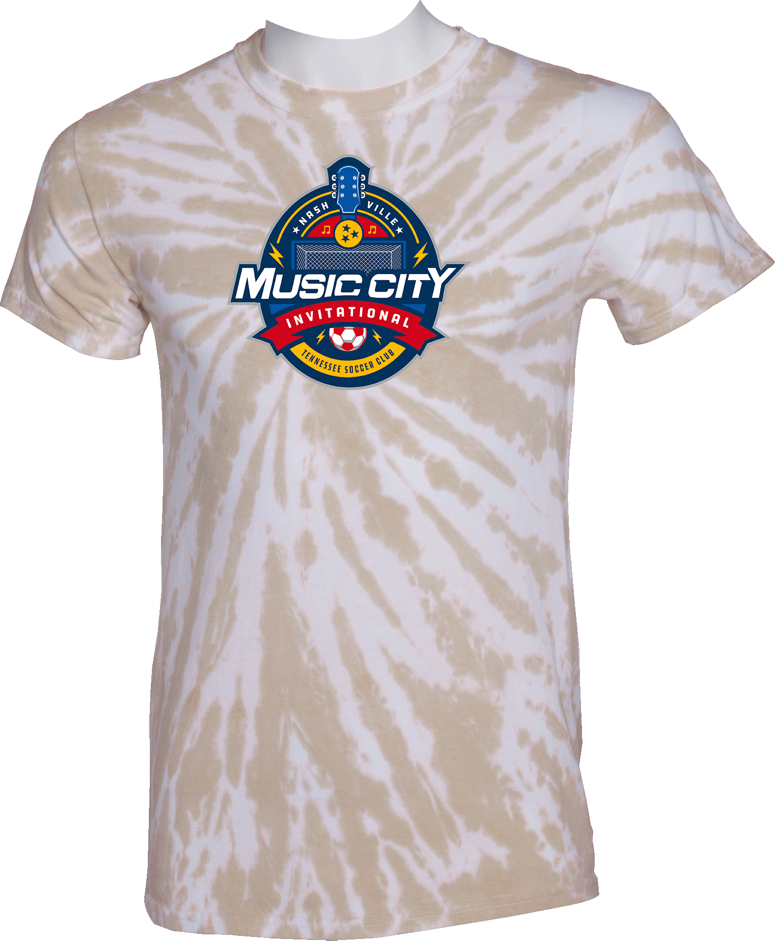 Tie-Dye Short Sleeves - 2024 Music City Invitational