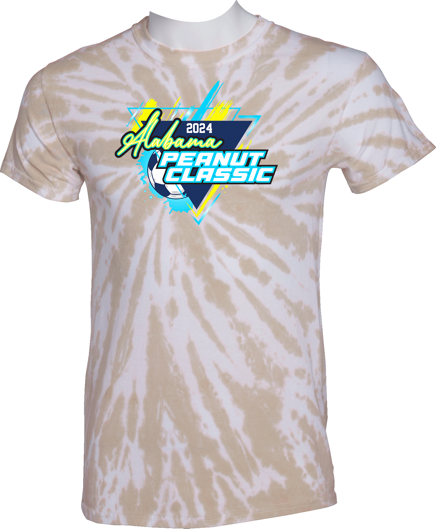 Tie-Dye Short Sleeves - 2024 Alabama Peanut Classic Fall