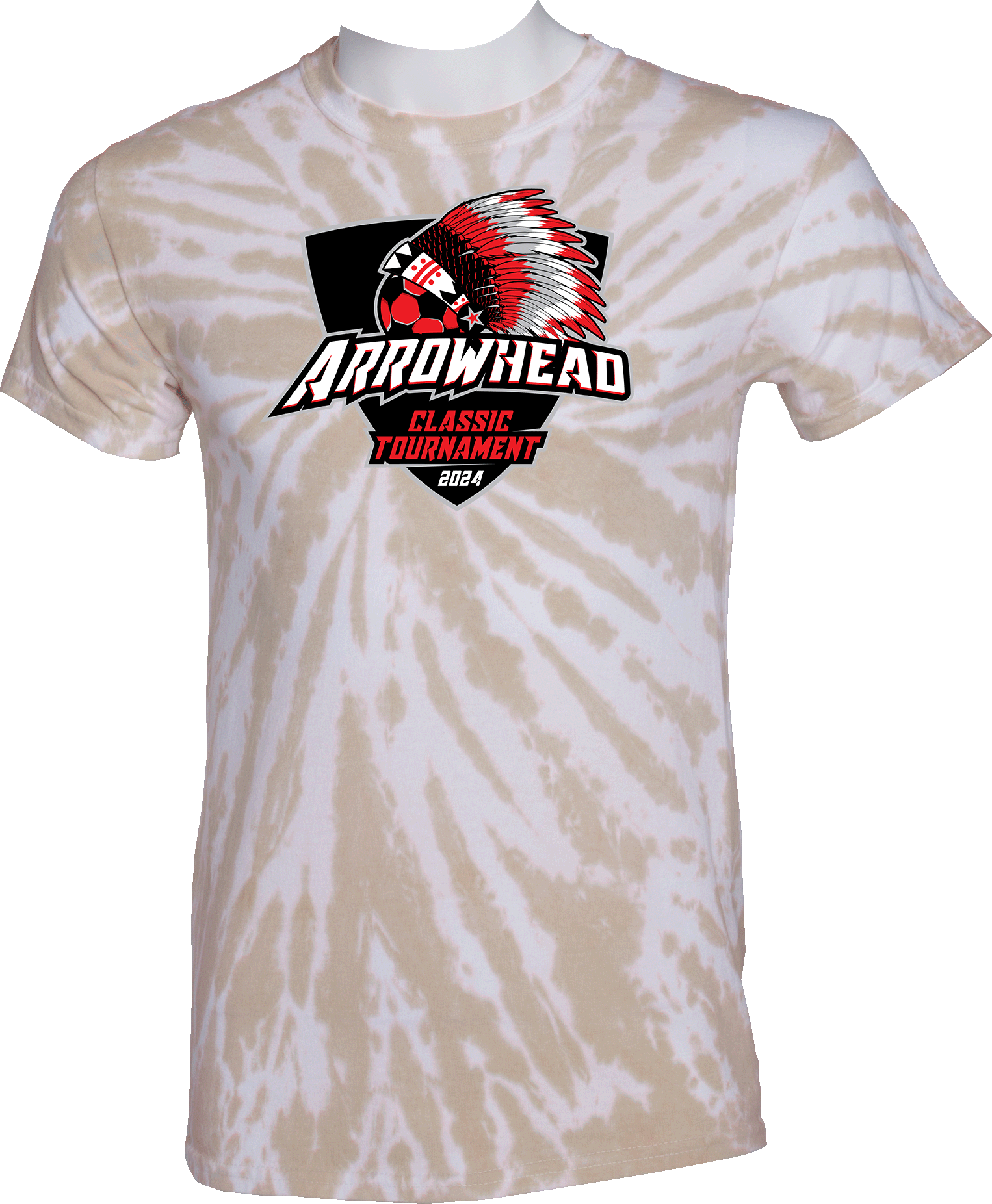 Tie-Dye Short Sleeves - 2024 Arrowhead Classic Tournament