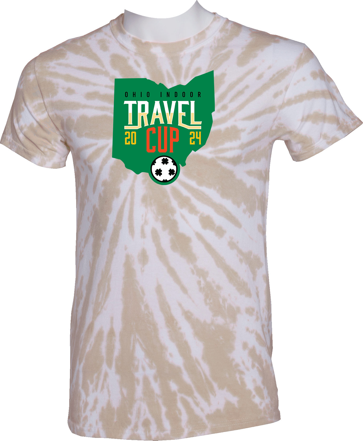 Tie-Dye Short Sleeves - 2024 Ohio Indoor Travel Cup