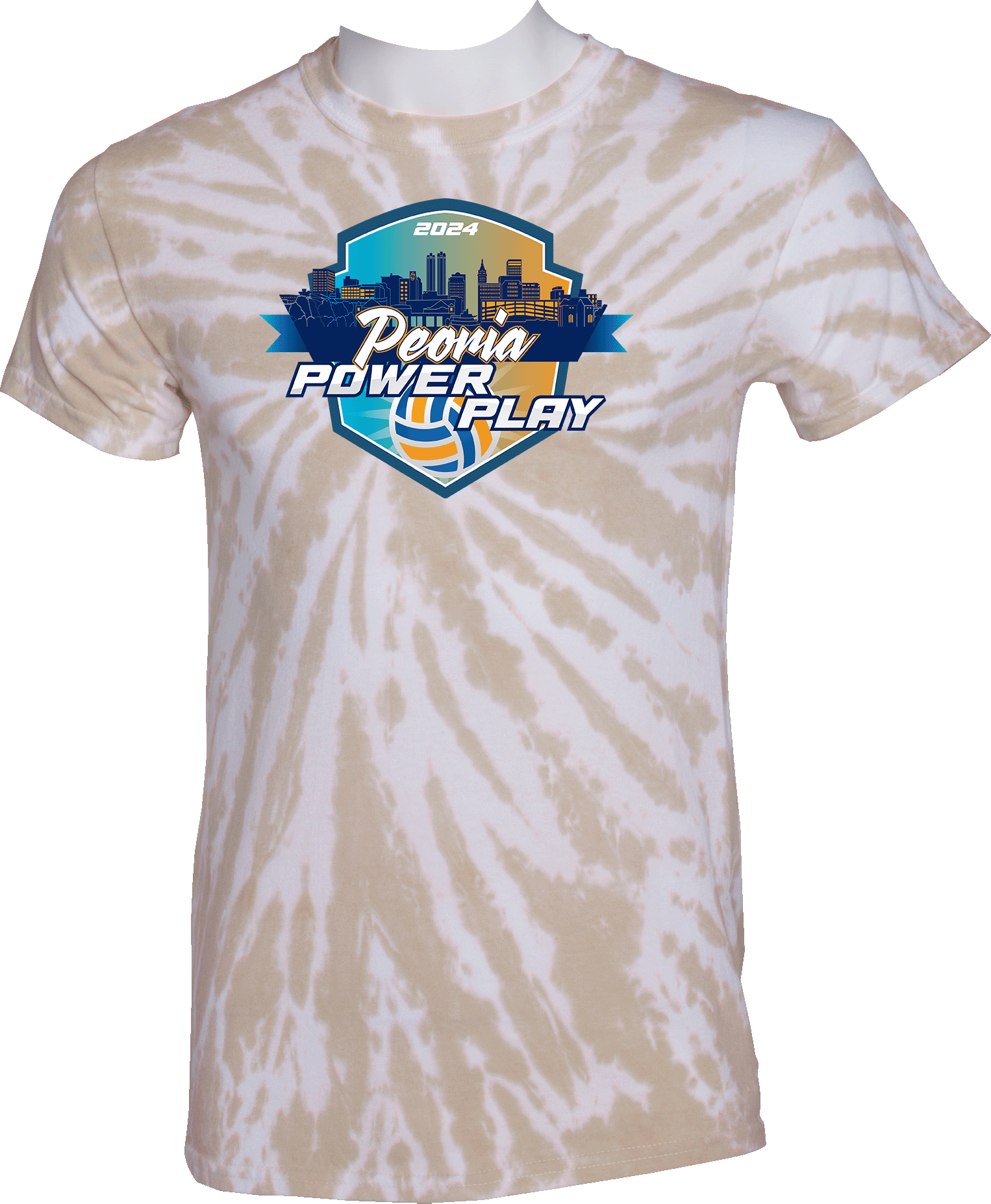 Tie-Dye Short Sleeves - 2024 Peoria Power Play