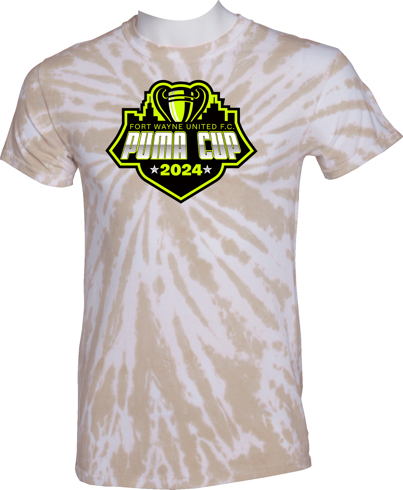 Tie-Dye Short Sleeves - 2024 Fort Wayne United Puma Cup