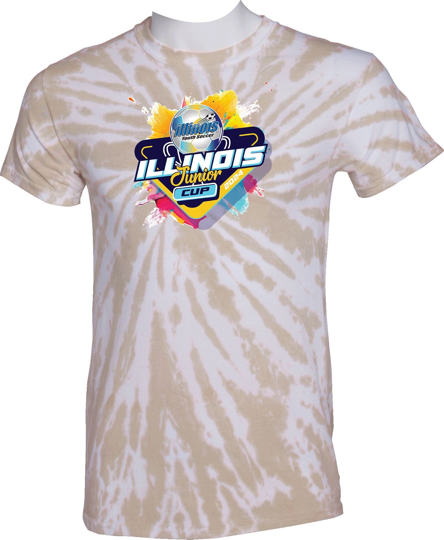 Tie-Dye Short Sleeves - 2024 USYS Illinois Junior Cup