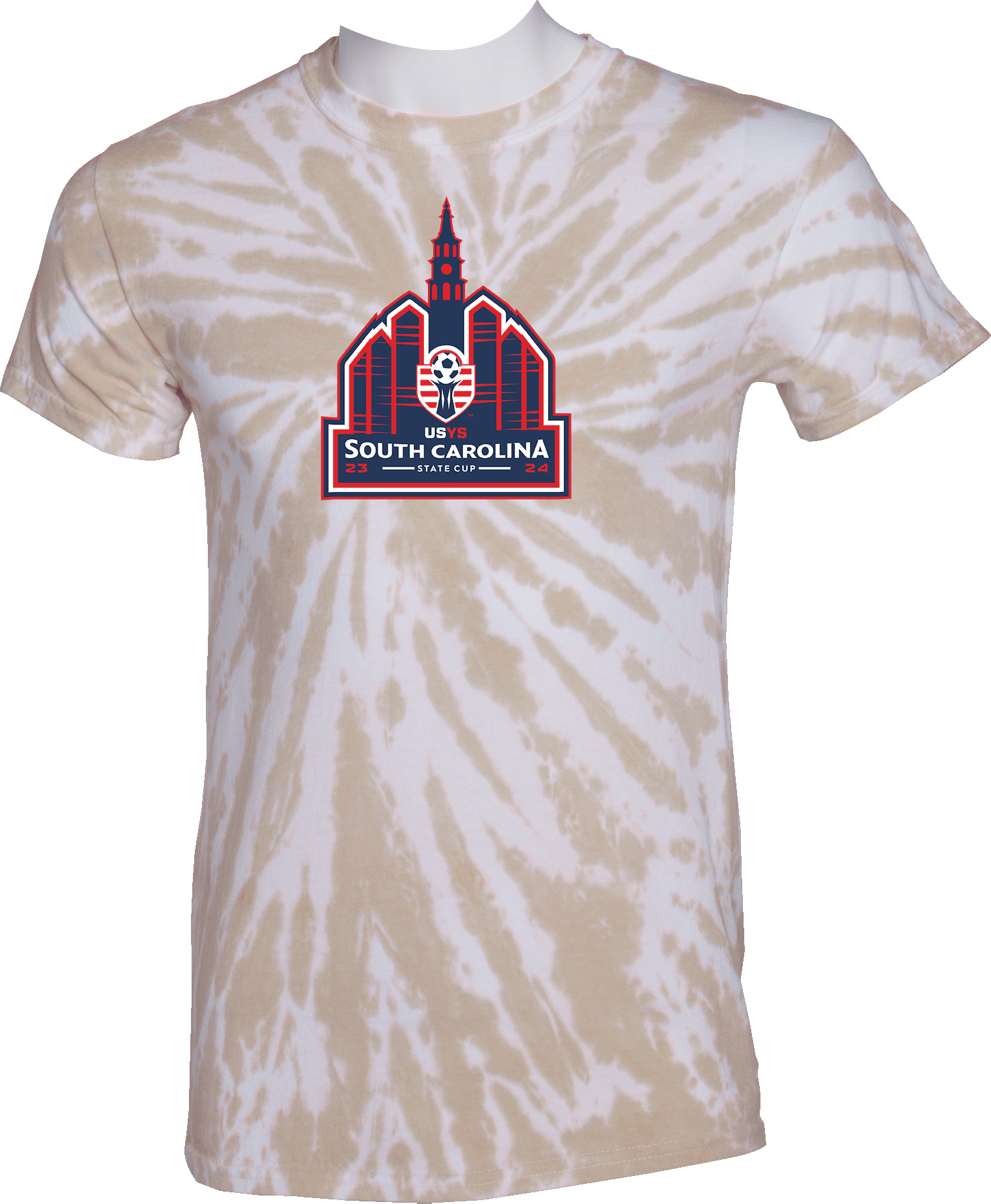 Tie-Dye Short Sleeves - 2024 USYS SC State Cup Spring