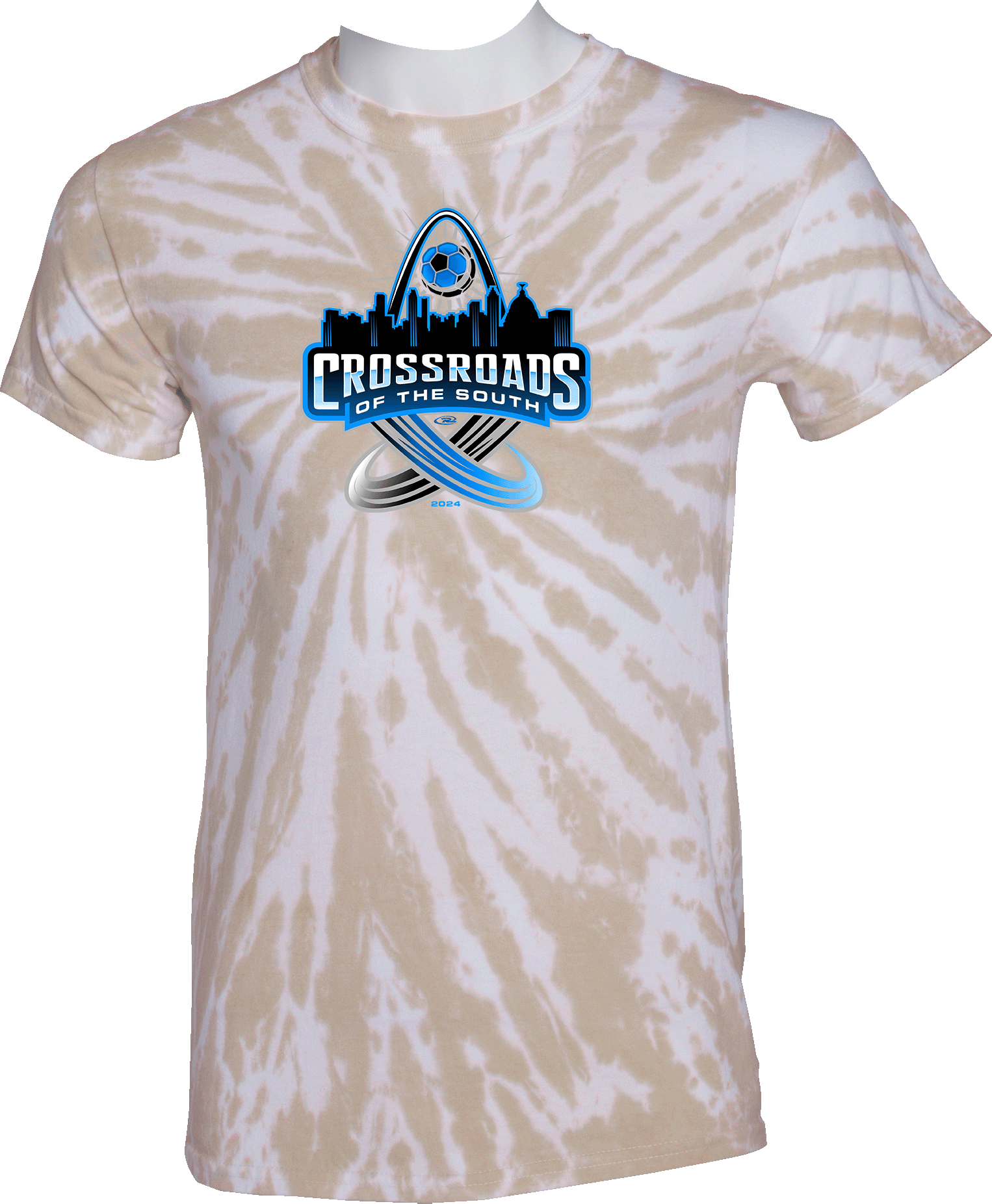 Tie-Dye Short Sleeves - 2024 Crossroads Of The South