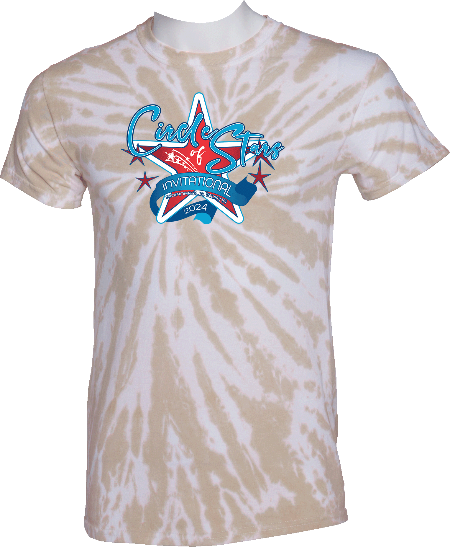 Tie-Dye Short Sleeves - 2024 Circle Of Stars Invitational