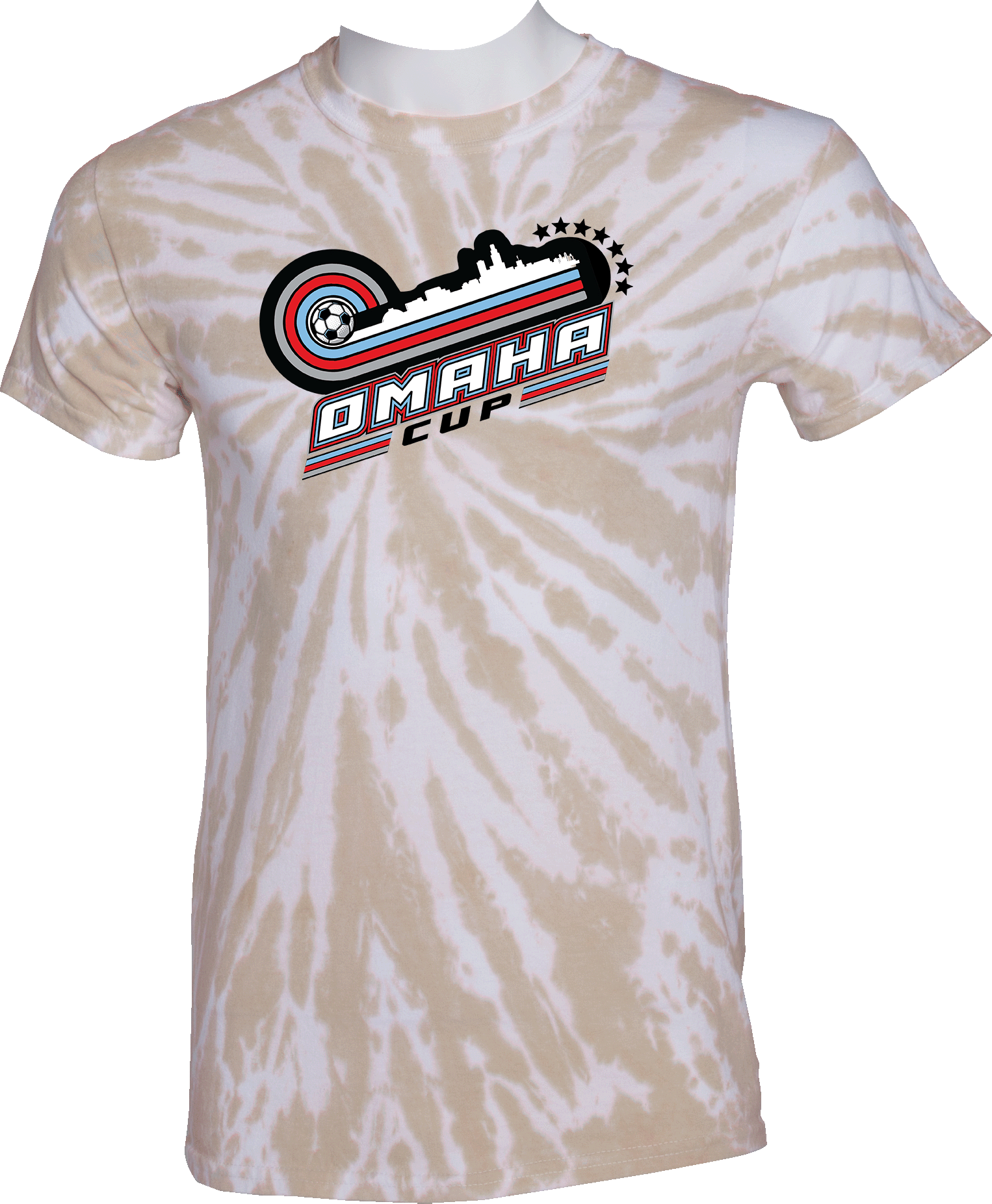 Tie-Dye Short Sleeves - 2024 Omaha Cup