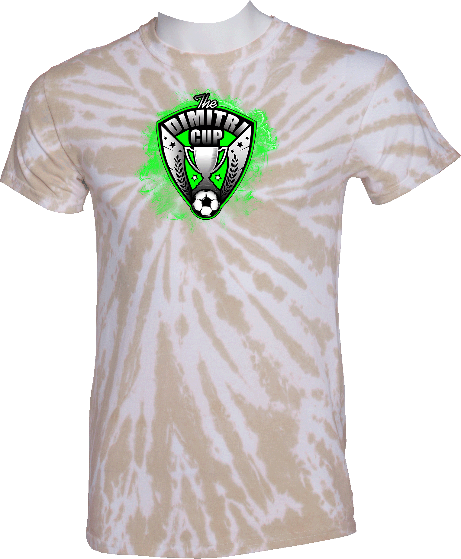 Tie-Dye Short Sleeves - 2025 The Dimitri Cup - Smoke