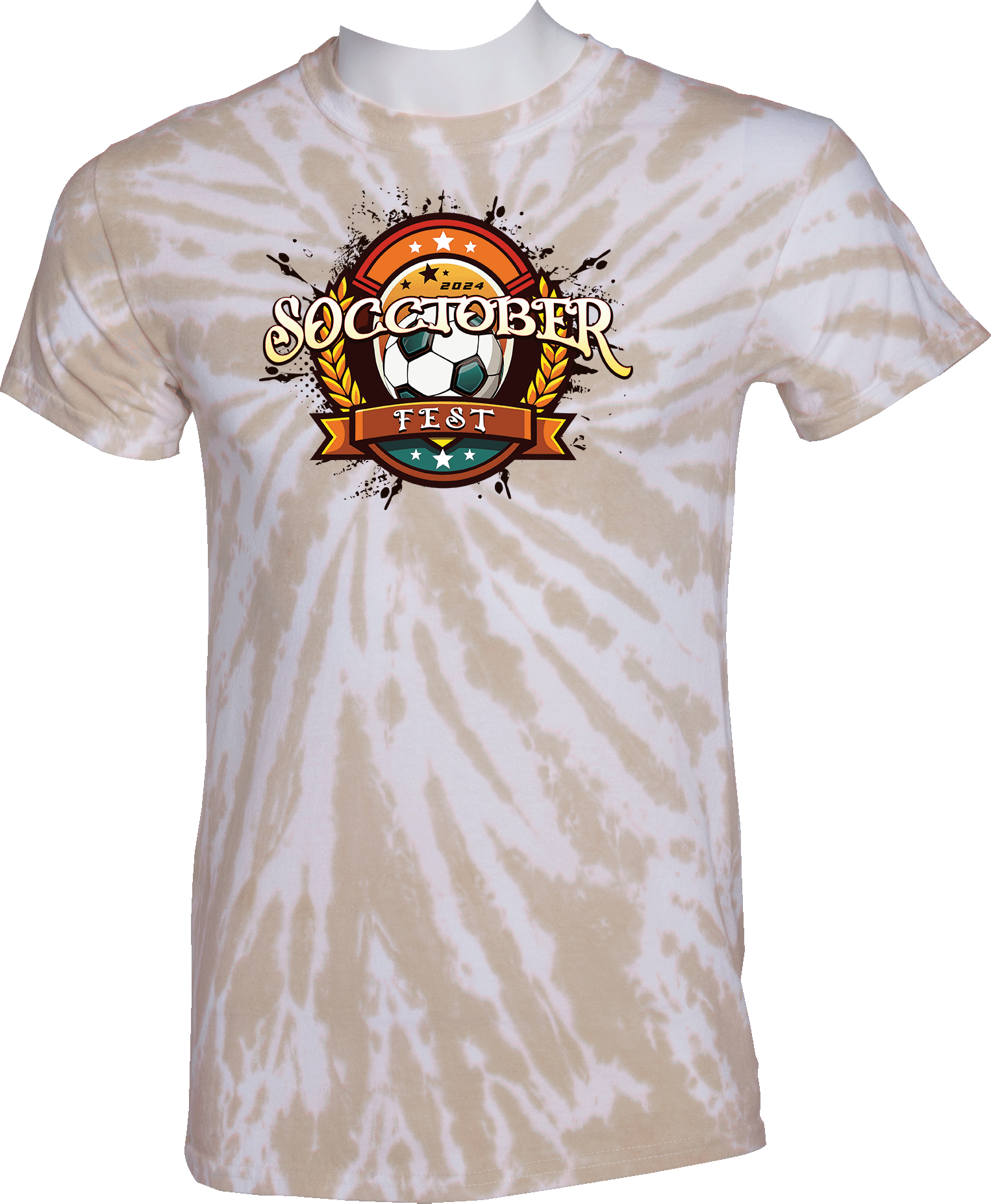 Tie-Dye Short Sleeves - 2024 Socctoberfest