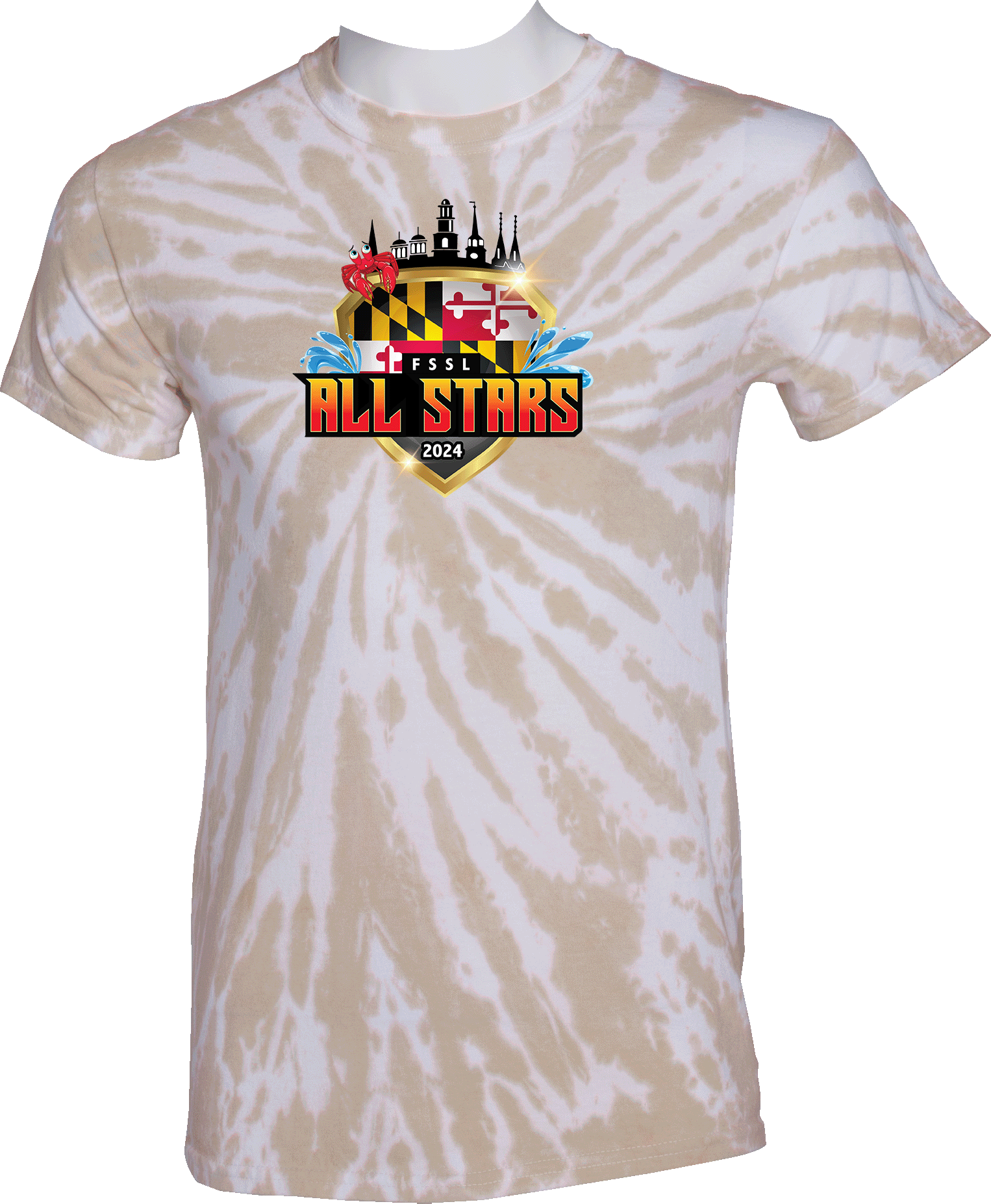 Tie-Dye Short Sleeves - 2024 FSSL All Stars Meet