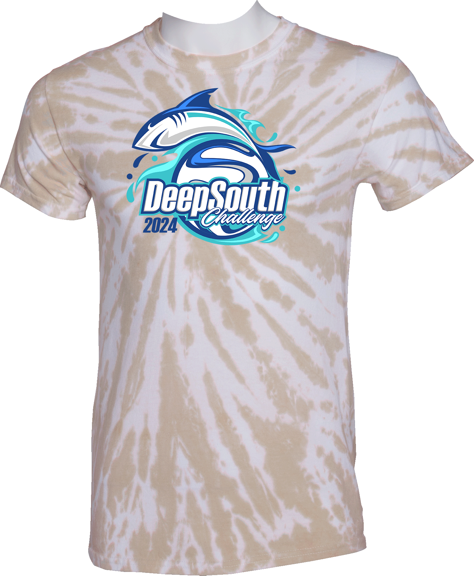 Tie-Dye Short Sleeves - 2024 Deep South Challenge