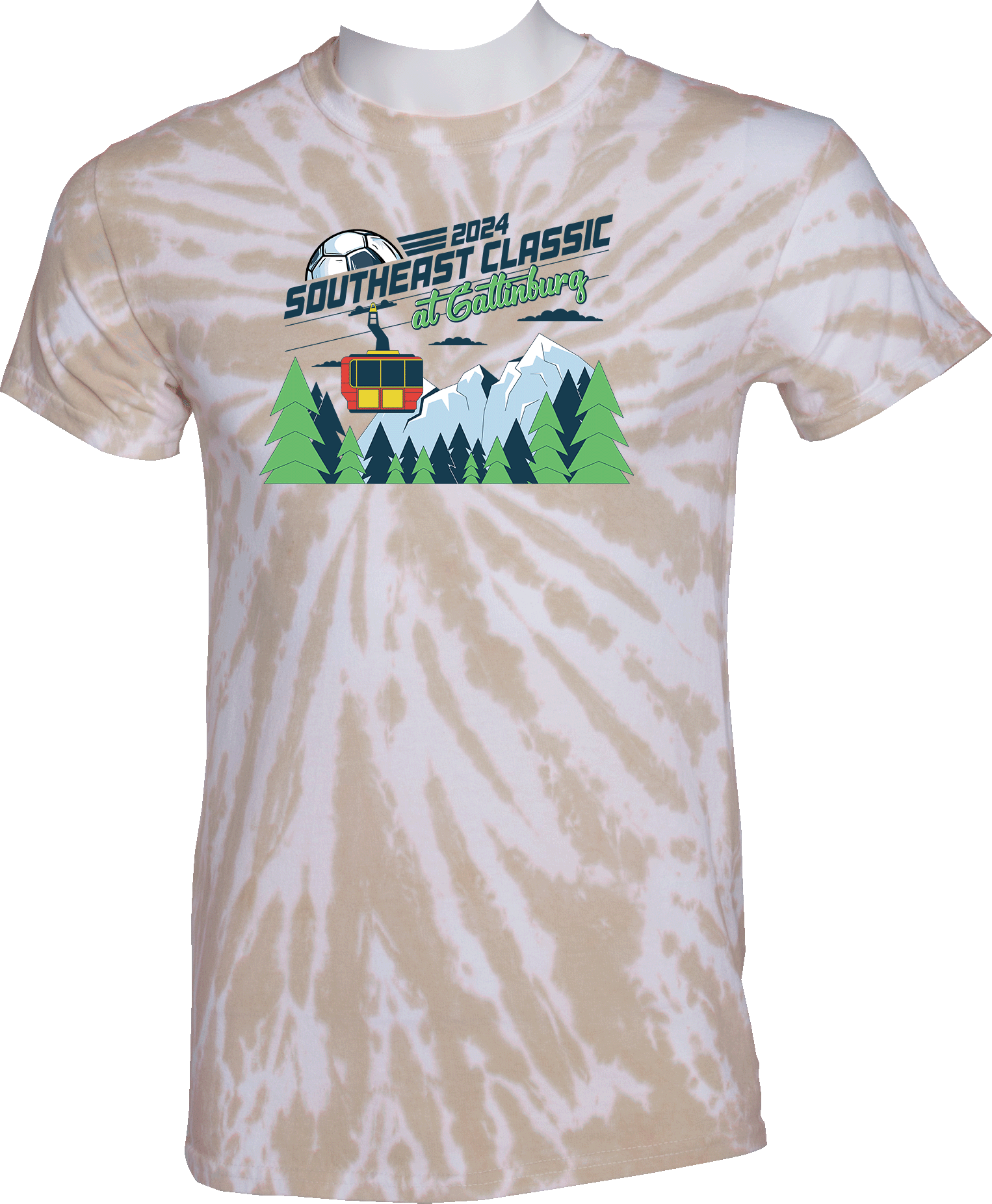 Tie-Dye Short Sleeves - 2024 Southeast Classic At Gatlinburg