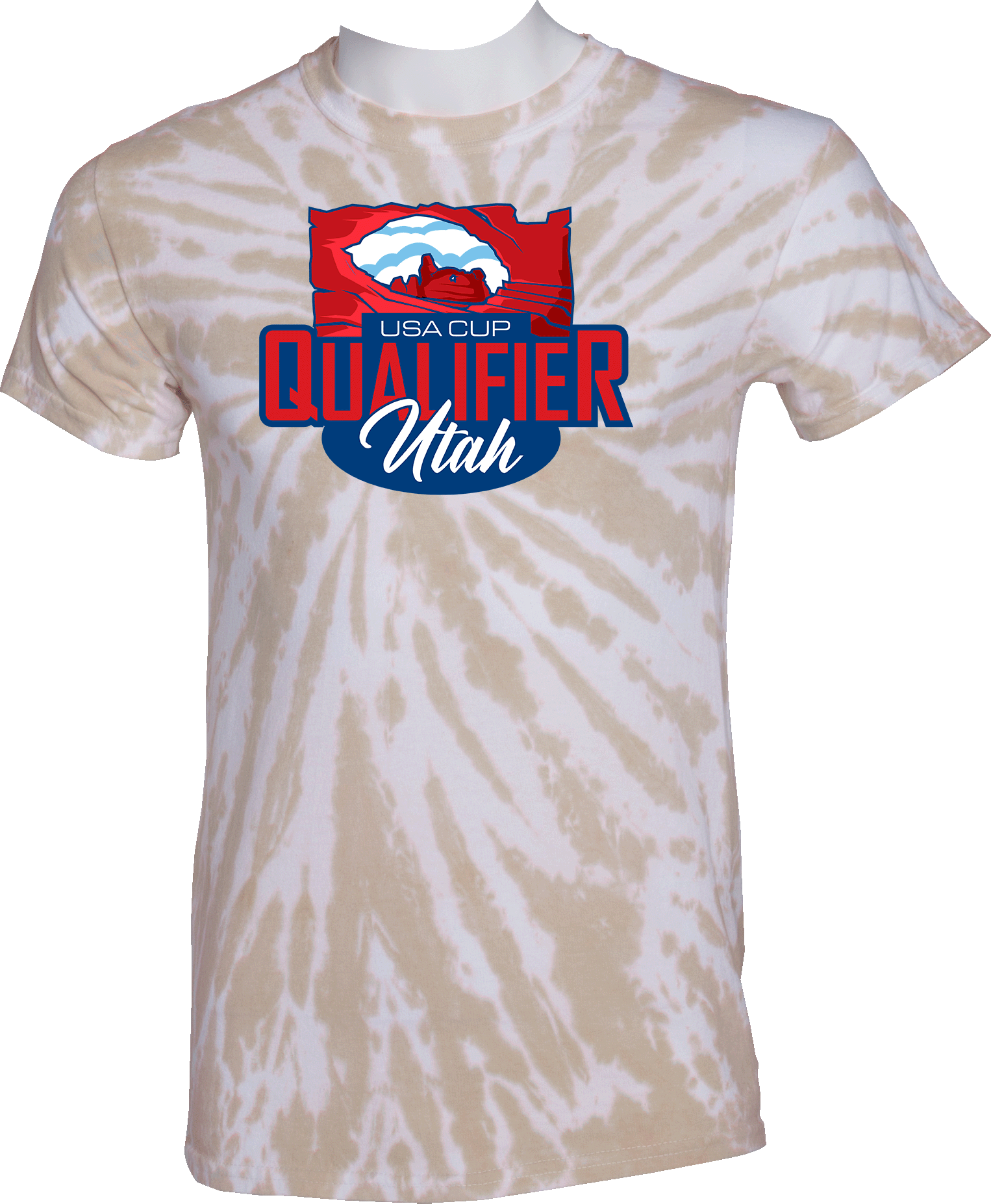 Tie-Dye Short Sleeves - 2024 USA CUP Qualifier Utah