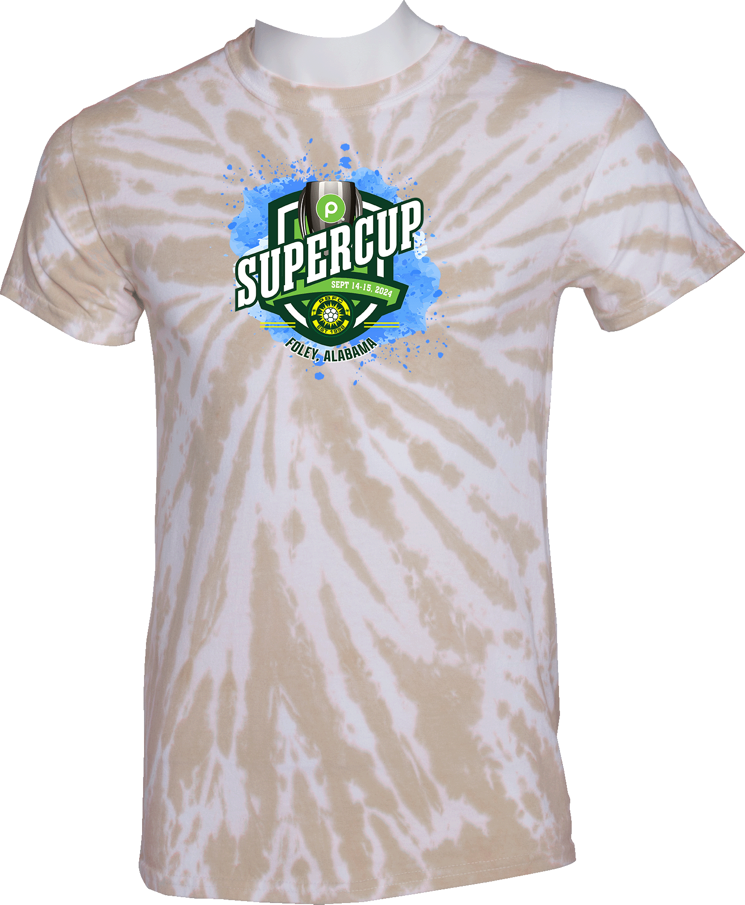 Tie-Dye Short Sleeves - 2024 Publix SuperCup (Boys)