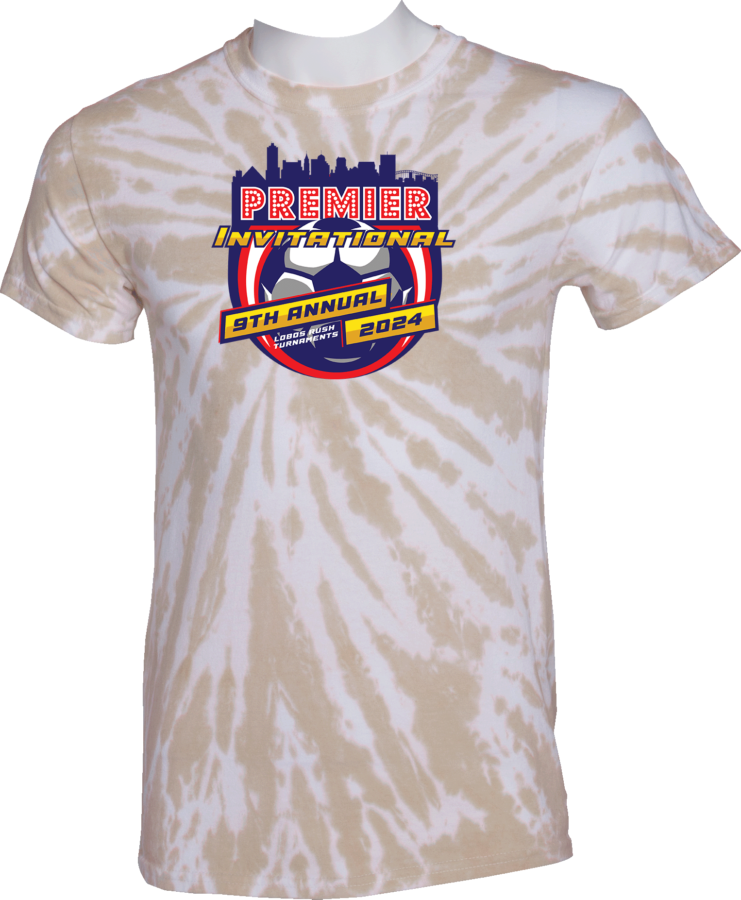 Tie-Dye Short Sleeves - 2024 9th Annual Premier Invitational