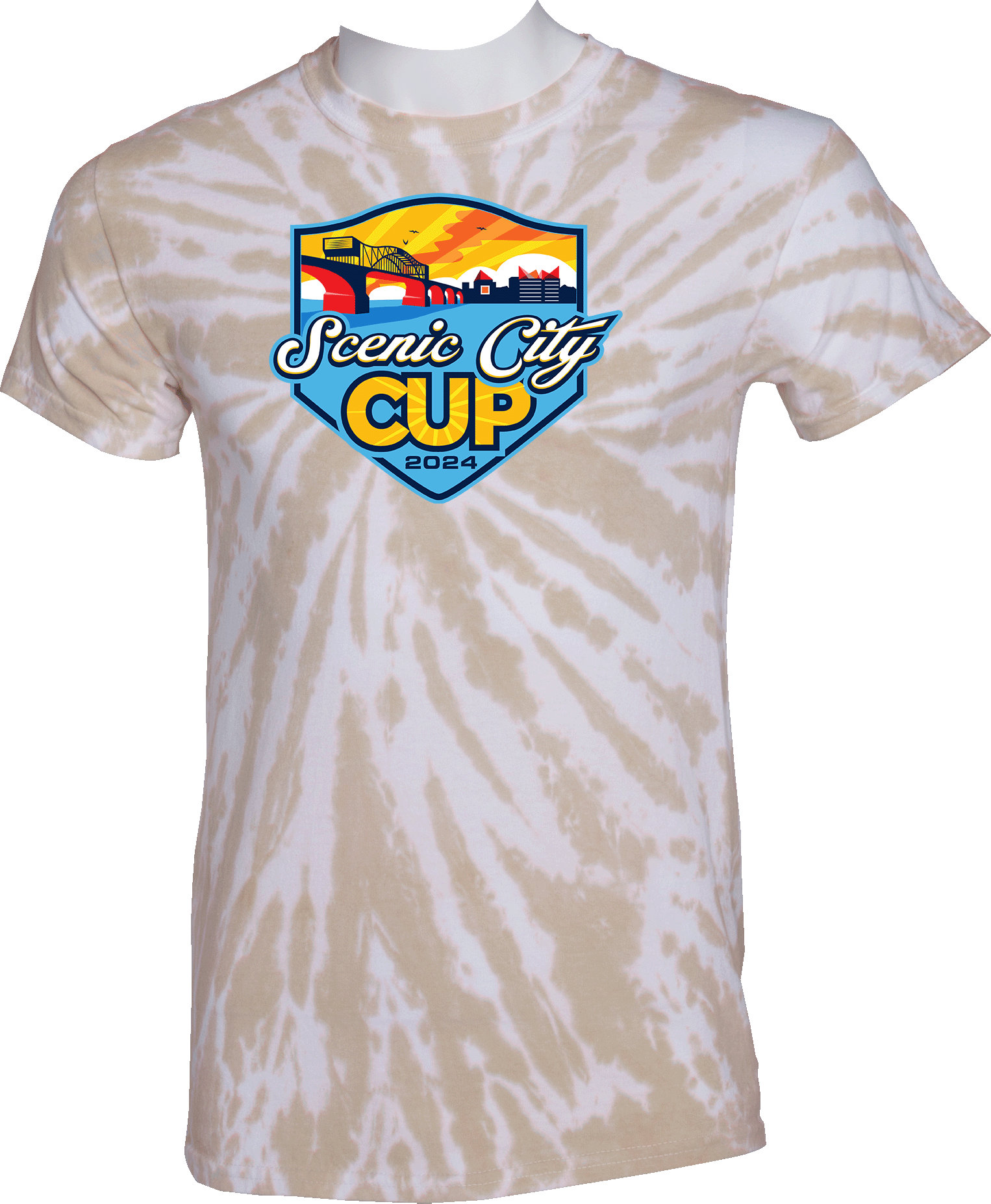 Tie-Dye Short Sleeves - 2024 Scenic City Cup